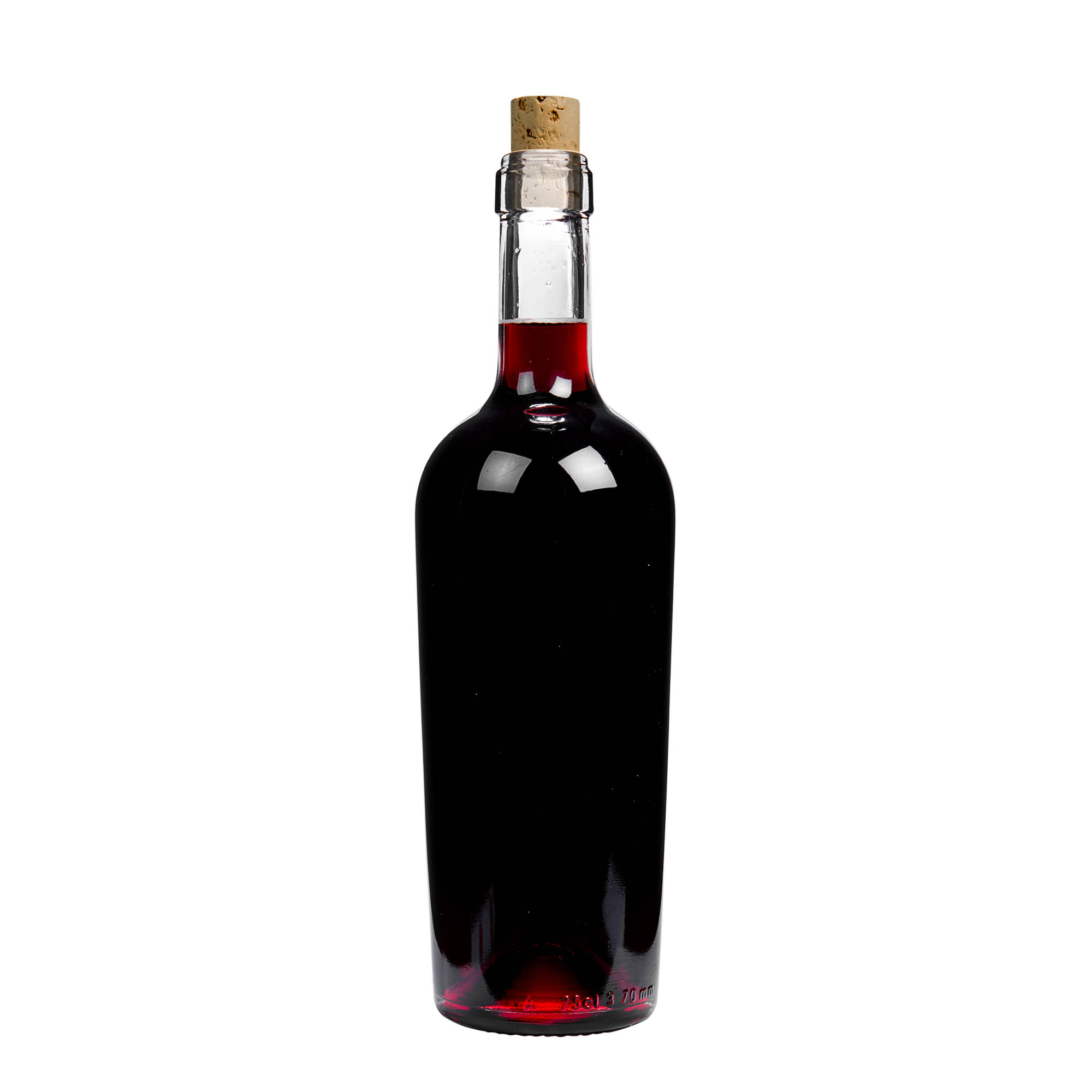 750 ml vīna pudele 'Imperiale', atvere: korķis 750 ml vīna pudele 'Imperiale', atvere: korķis