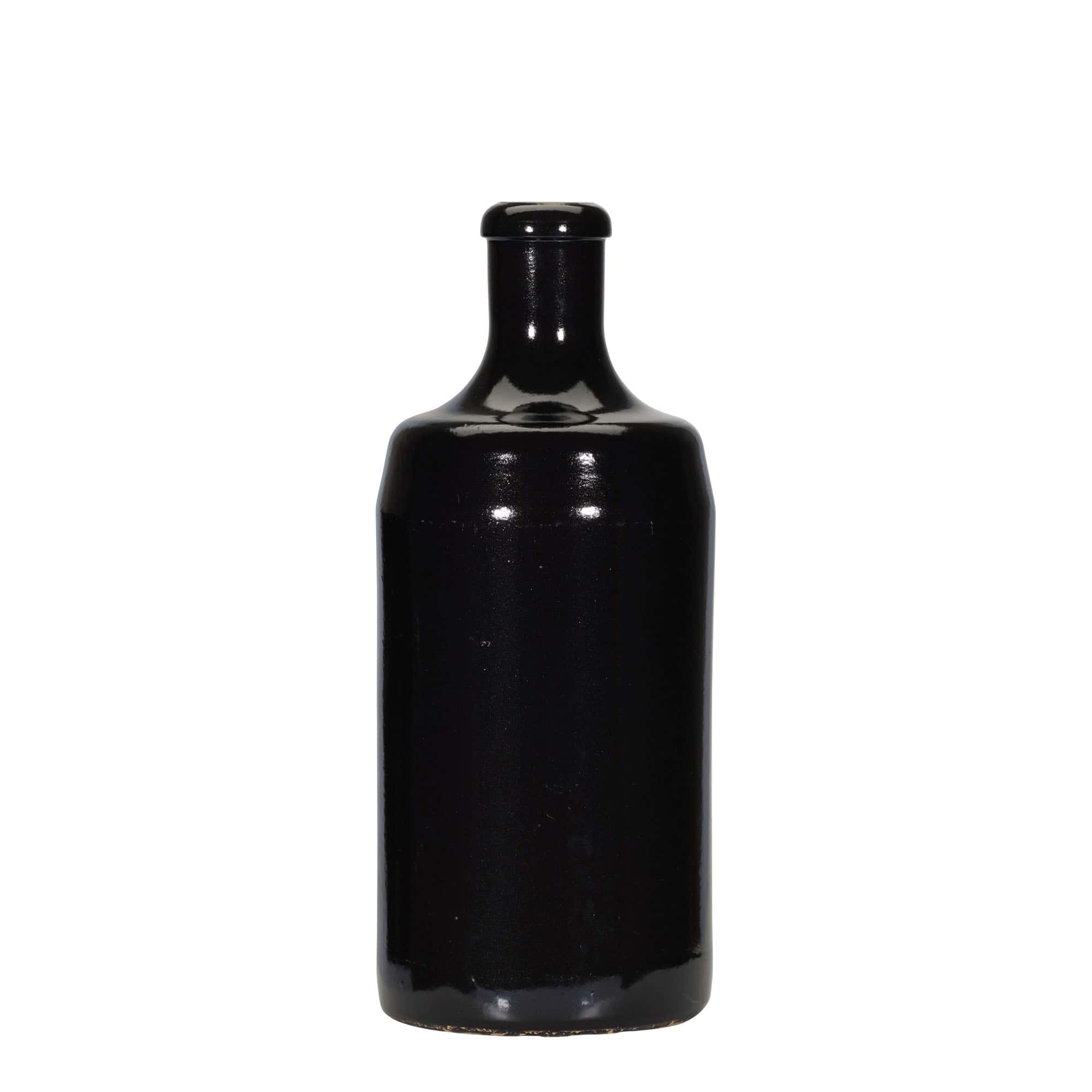 700 ml māla krūka 'Kalvadoss', keramika, melna, aizdare: korķis 700 ml māla krūka 'Kalvadoss', keramika, melna, aizdare: korķis