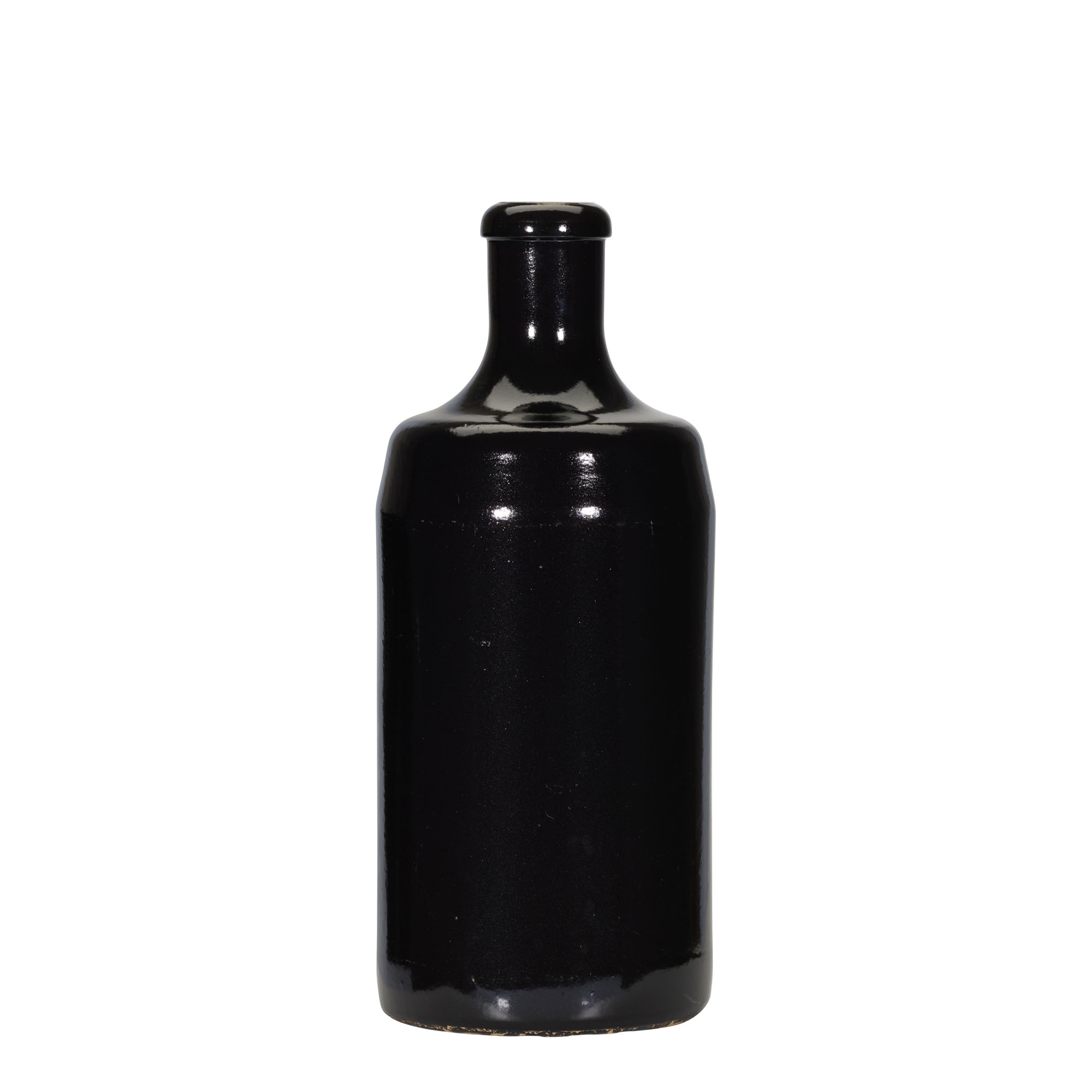 700 ml māla krūze 'Calvados, akmens trauks, melns, atvere: korķis'