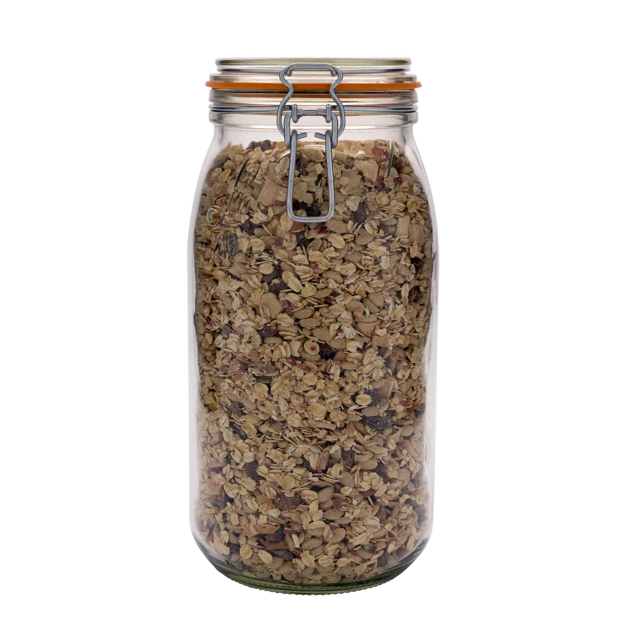 3.000 ml vītņvāciņa burka 'Le Parfait Super Bocal', atvere: vītņvāciņa aizdare 3.000 ml vītņvāciņa burka 'Le Parfait Super Bocal', atvere: vītņvāciņa aizdare