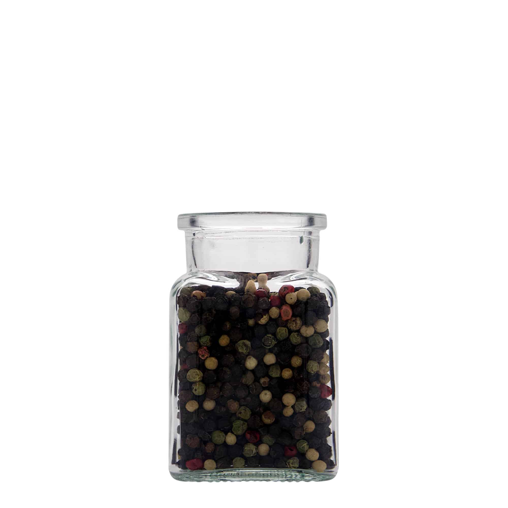 150 ml korķa stikls, kvadrātveida, atvere: korķis