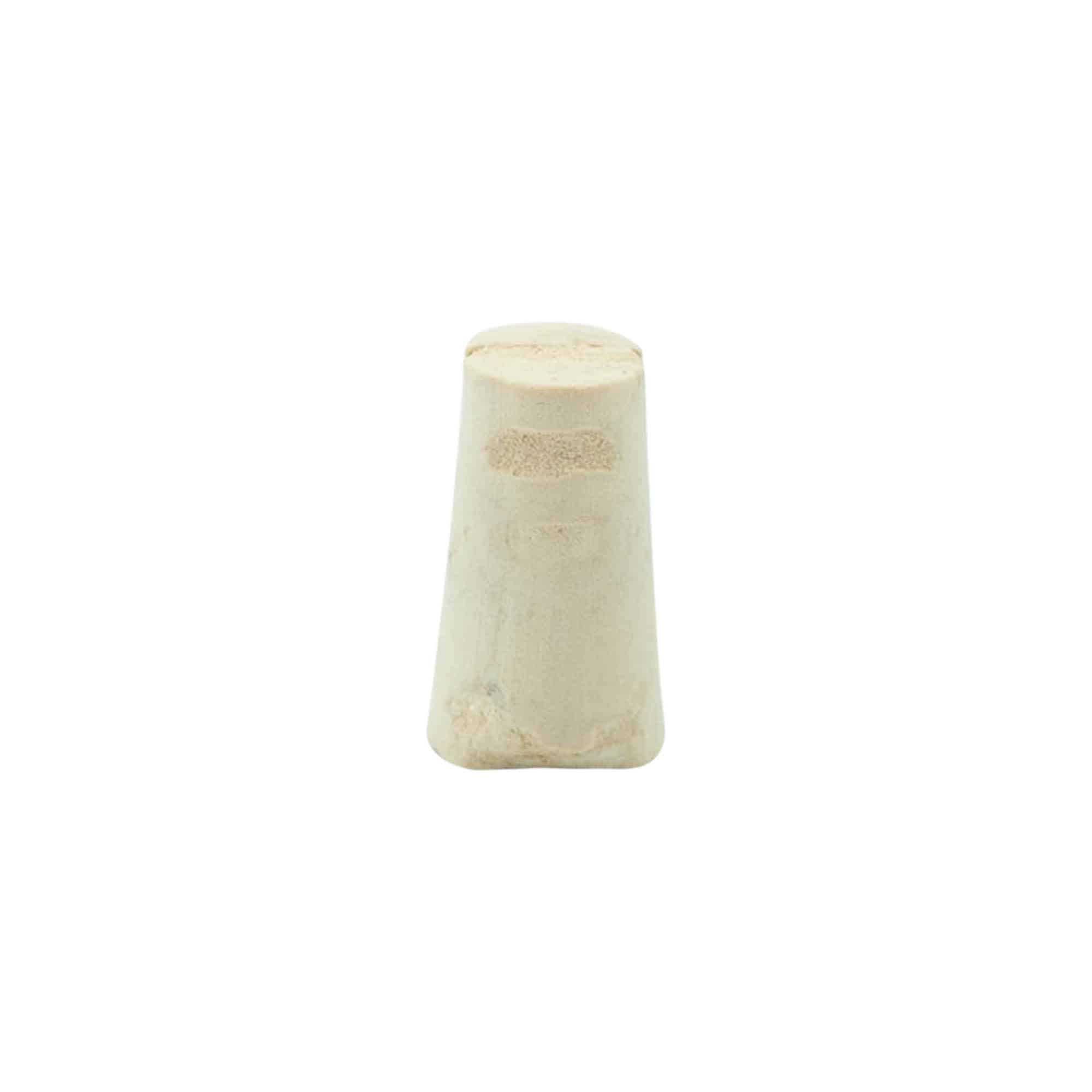 Spicveida korķis 9-12 x 22, presēts korķis, bēšs, priekš atveres: korķis