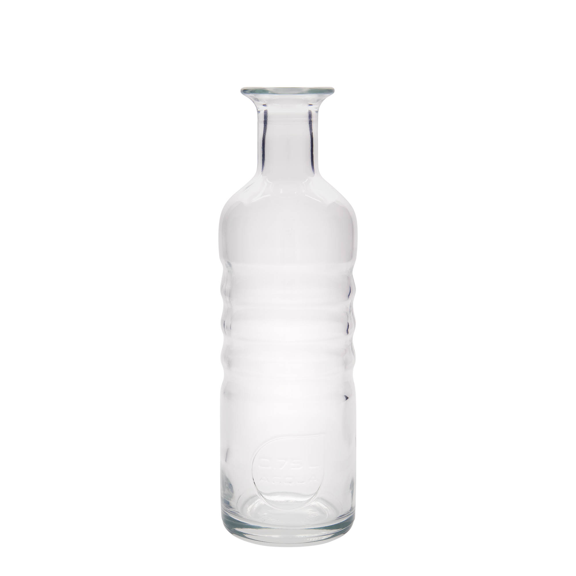 750 ml stikla pudele 'Optima Acqua', atvere: korķis 750 ml stikla pudele 'Optima Acqua', atvere: korķis