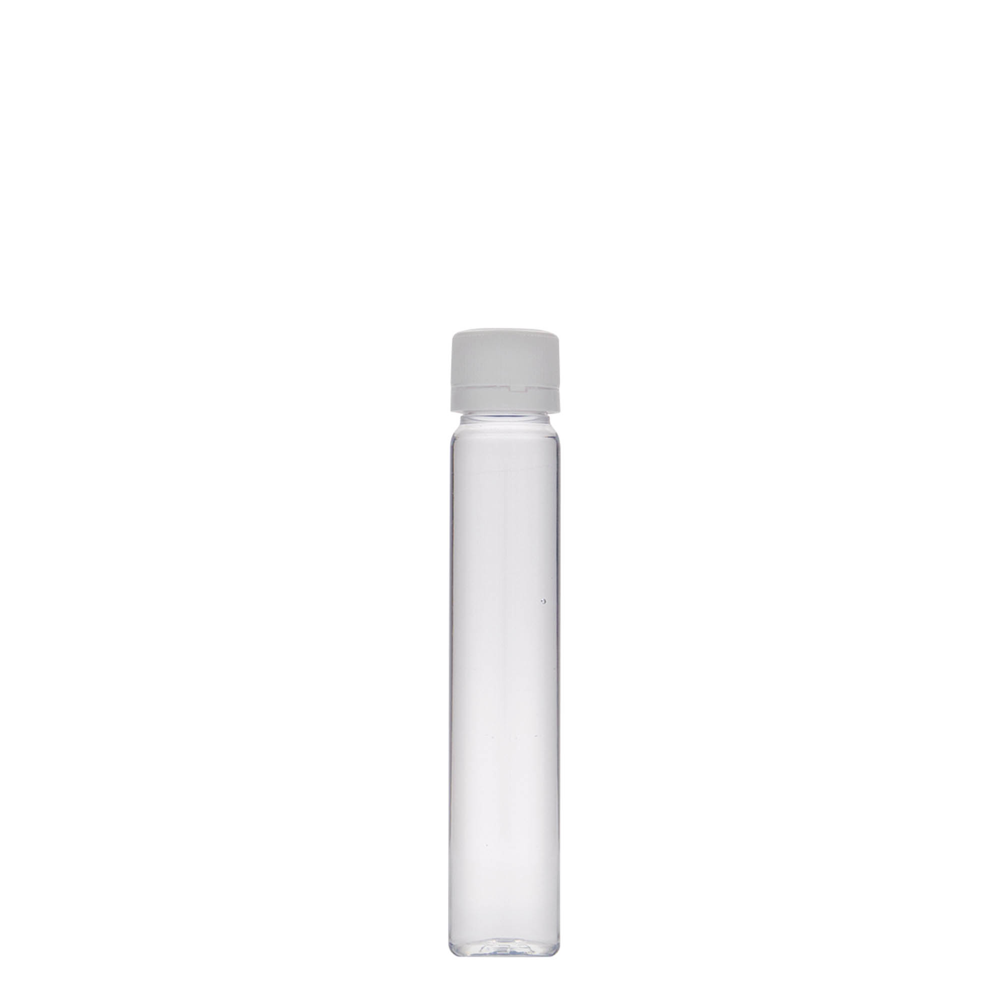 25 ml PET caurulīte, plastmasa, atvere: skrūvējams vāciņš