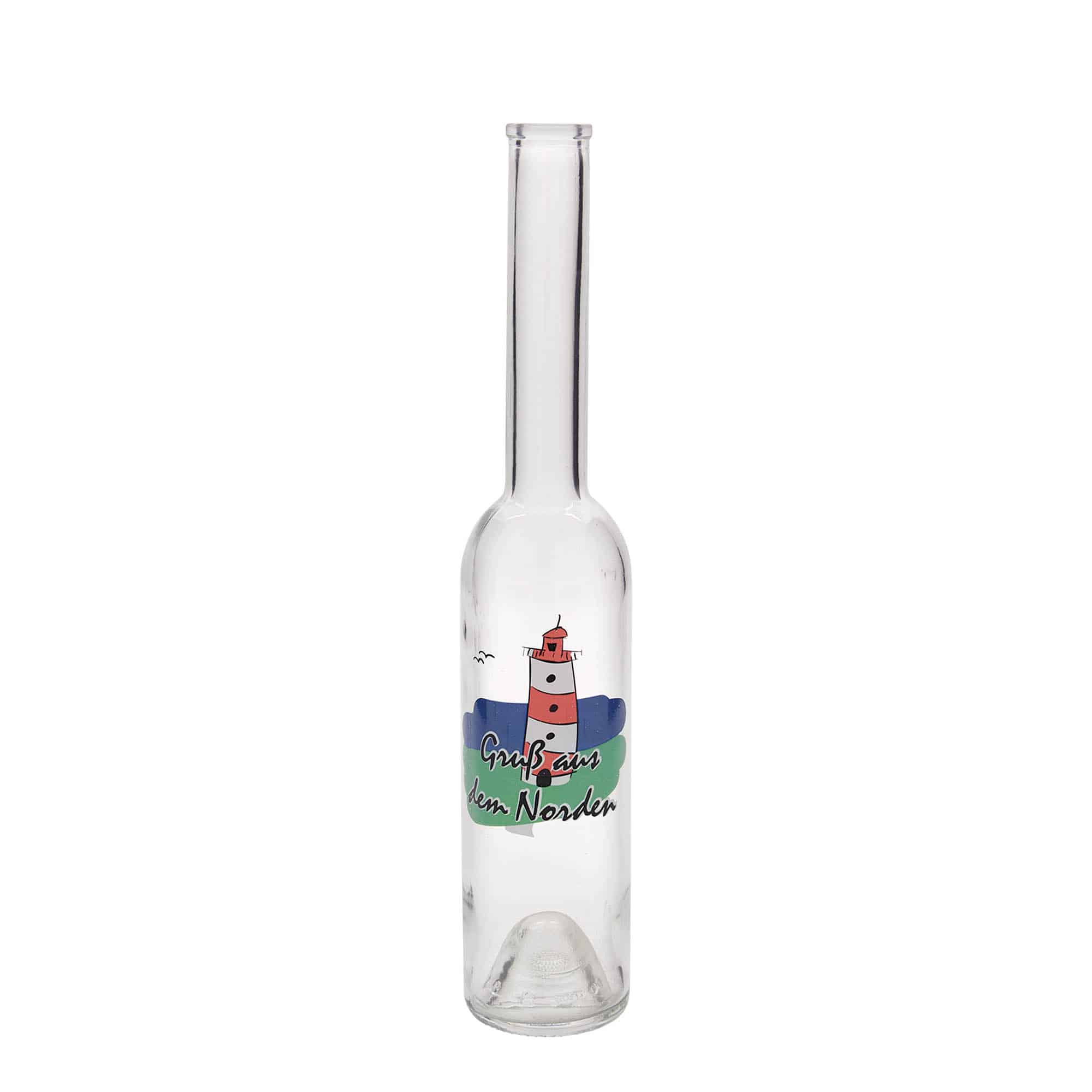 350 ml stikla pudele 'Opera', motīvs: ziemeļi, aizdare: korķis 350 ml stikla pudele 'Opera', motīvs: ziemeļi, aizdare: korķis