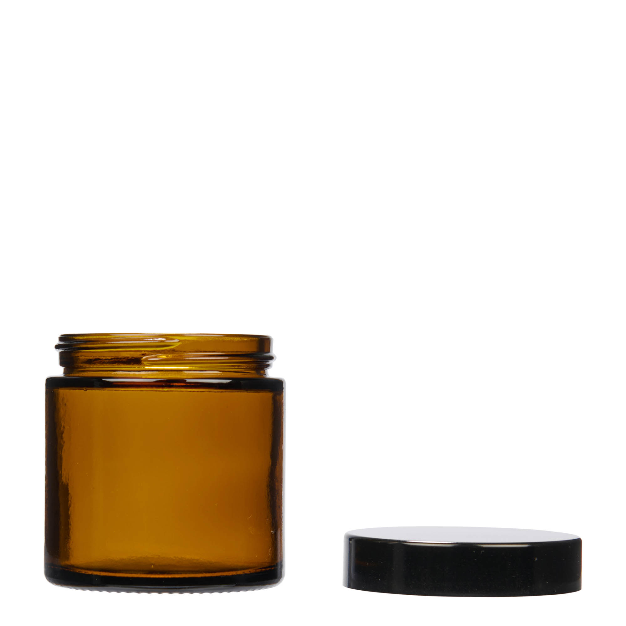 120 ml burciņa 'Brown Line', stikls, brūna, atvere: skrūvējams vāciņš