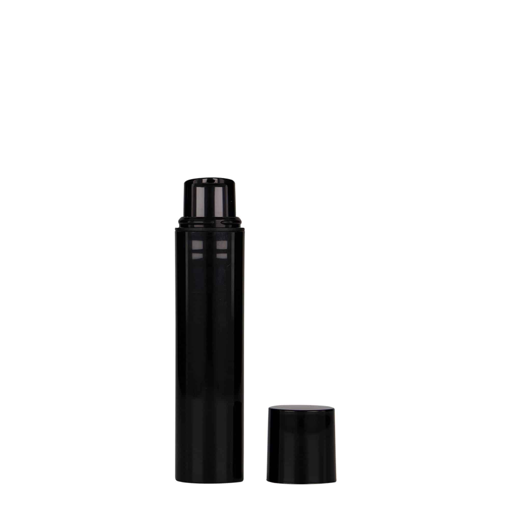 15 ml Airless dozators 'Nano', PP plastmasa, melns