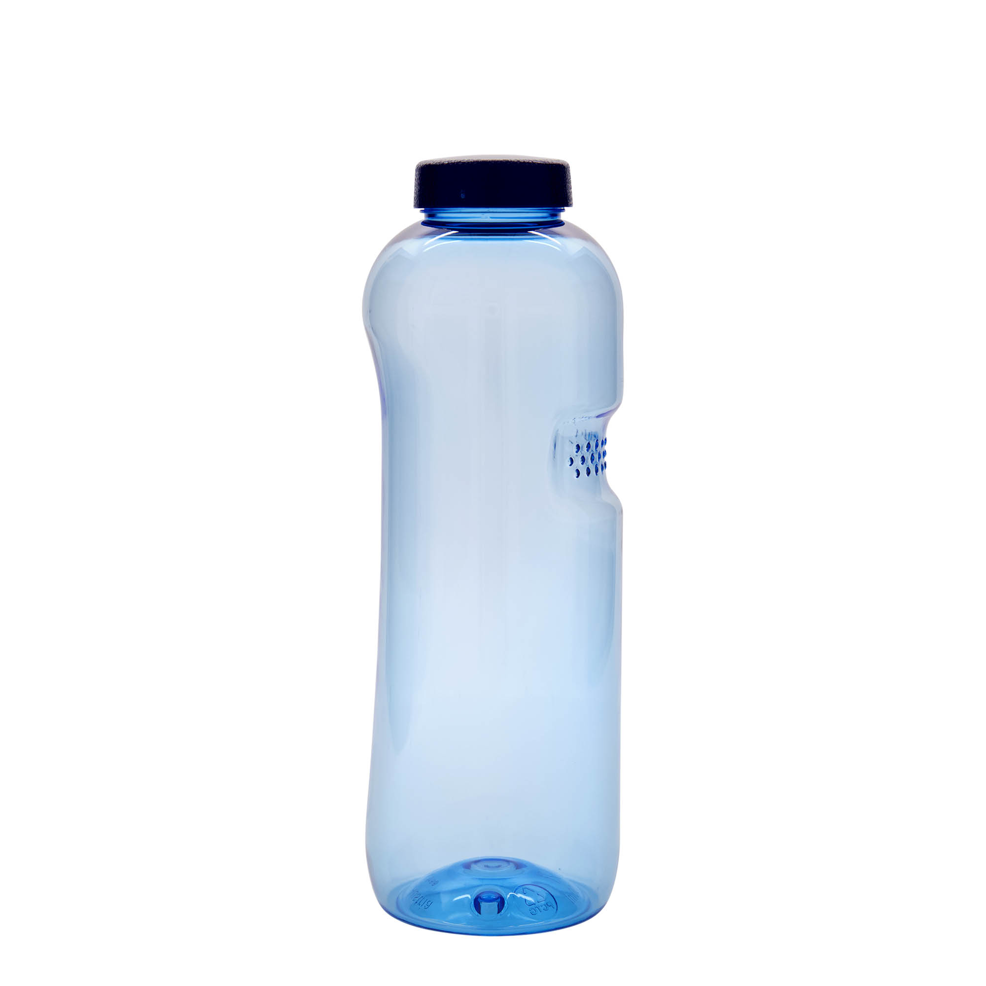 1.000 ml PET dzeramā pudele 'Kavodrink', plastmasa, zila 1.000 ml PET dzeramā pudele 'Kavodrink', plastmasa, zila