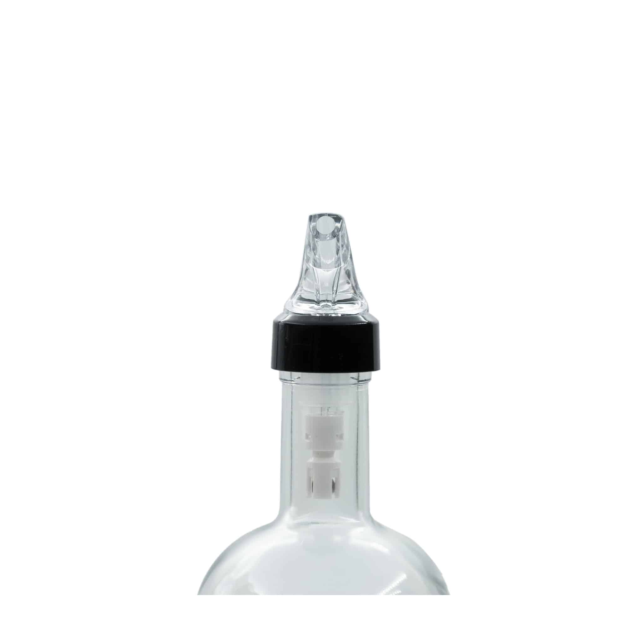 Dozēšanas-izliešanas uzgalis 'Auto Pour' 4 cl, PE plastmasas, caurspīdīgs Dozēšanas-izliešanas uzgalis 'Auto Pour' 4 cl, PE plastmasas, caurspīdīgs