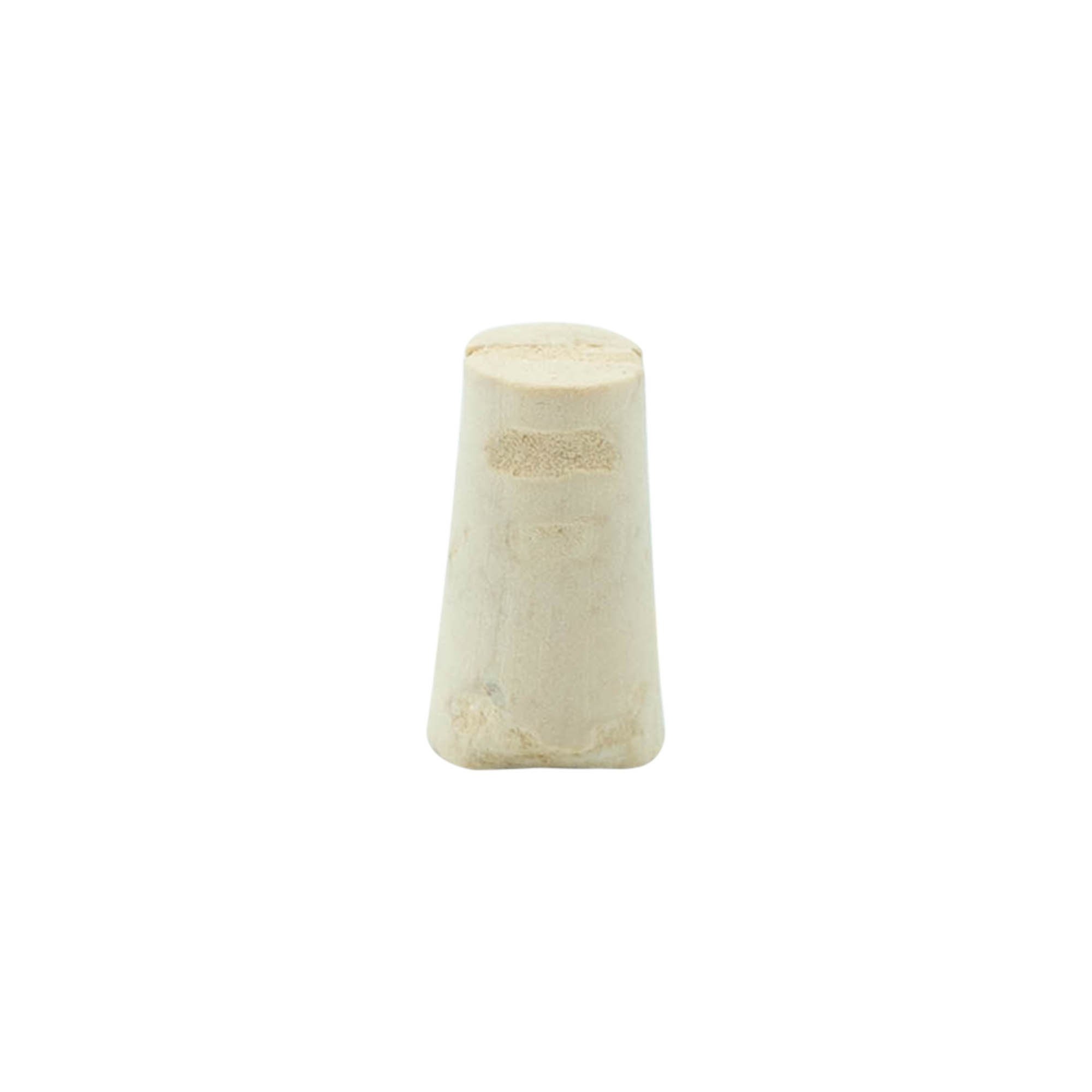 Šaurais korķis 9-12 x 22, dabīgais korķis, balināts, paredzēts atverei: korķis Šaurais korķis 9-12 x 22, dabīgais korķis, balināts, paredzēts atverei: korķis