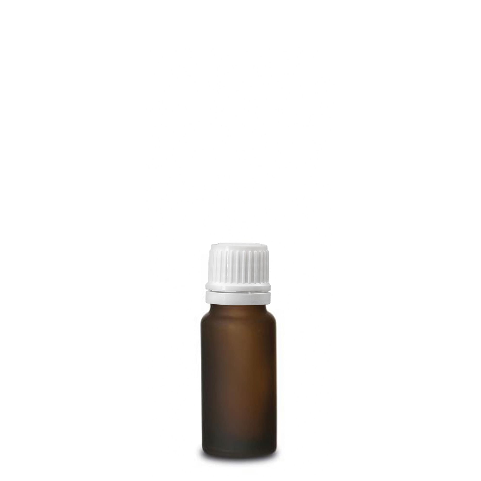 10 ml medicīnas pudele, stikls, brūna matēta, atvere: DIN 18
