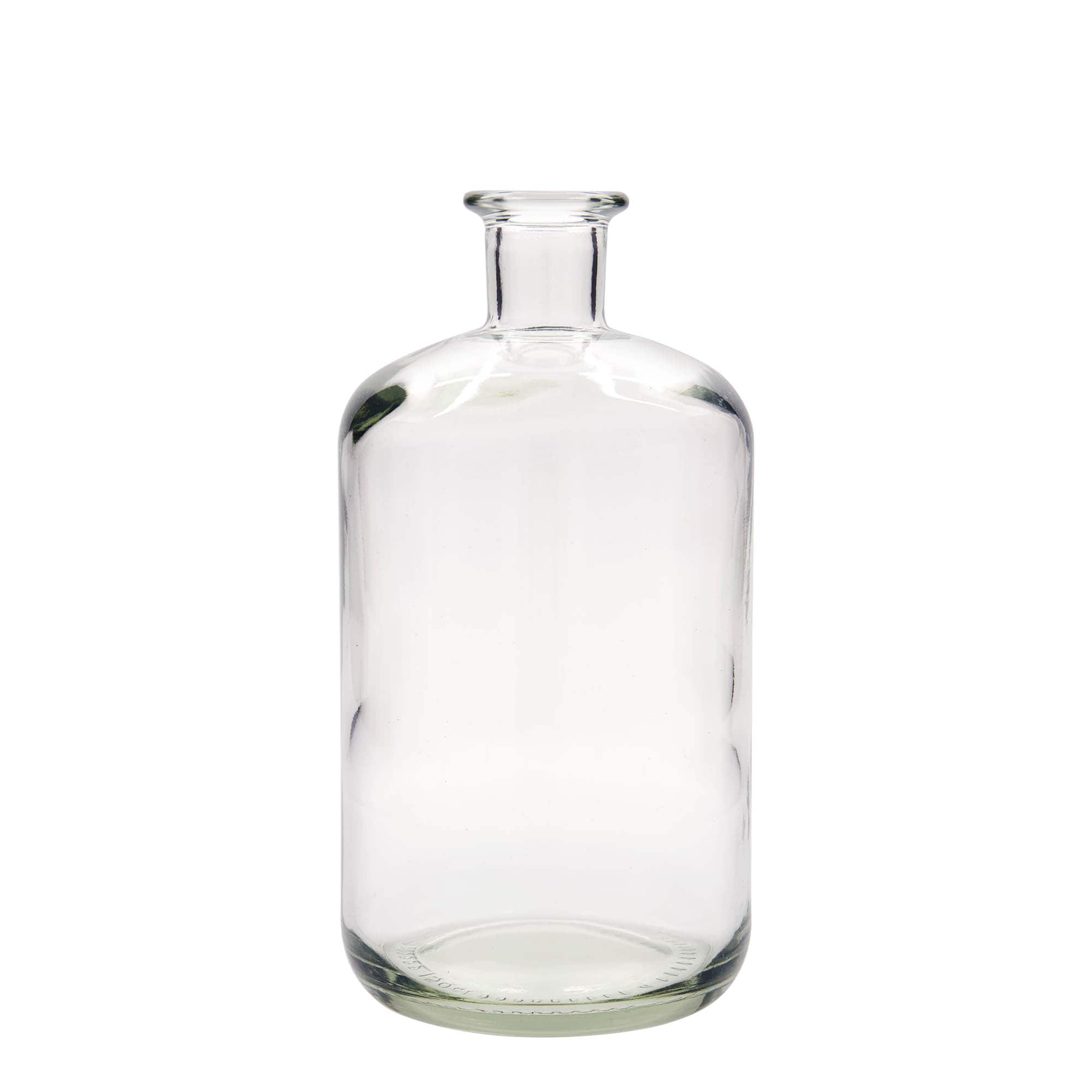 1500 ml stikla pudele, farmācijas, aizdare: korķis 1500 ml stikla pudele, farmācijas, aizdare: korķis