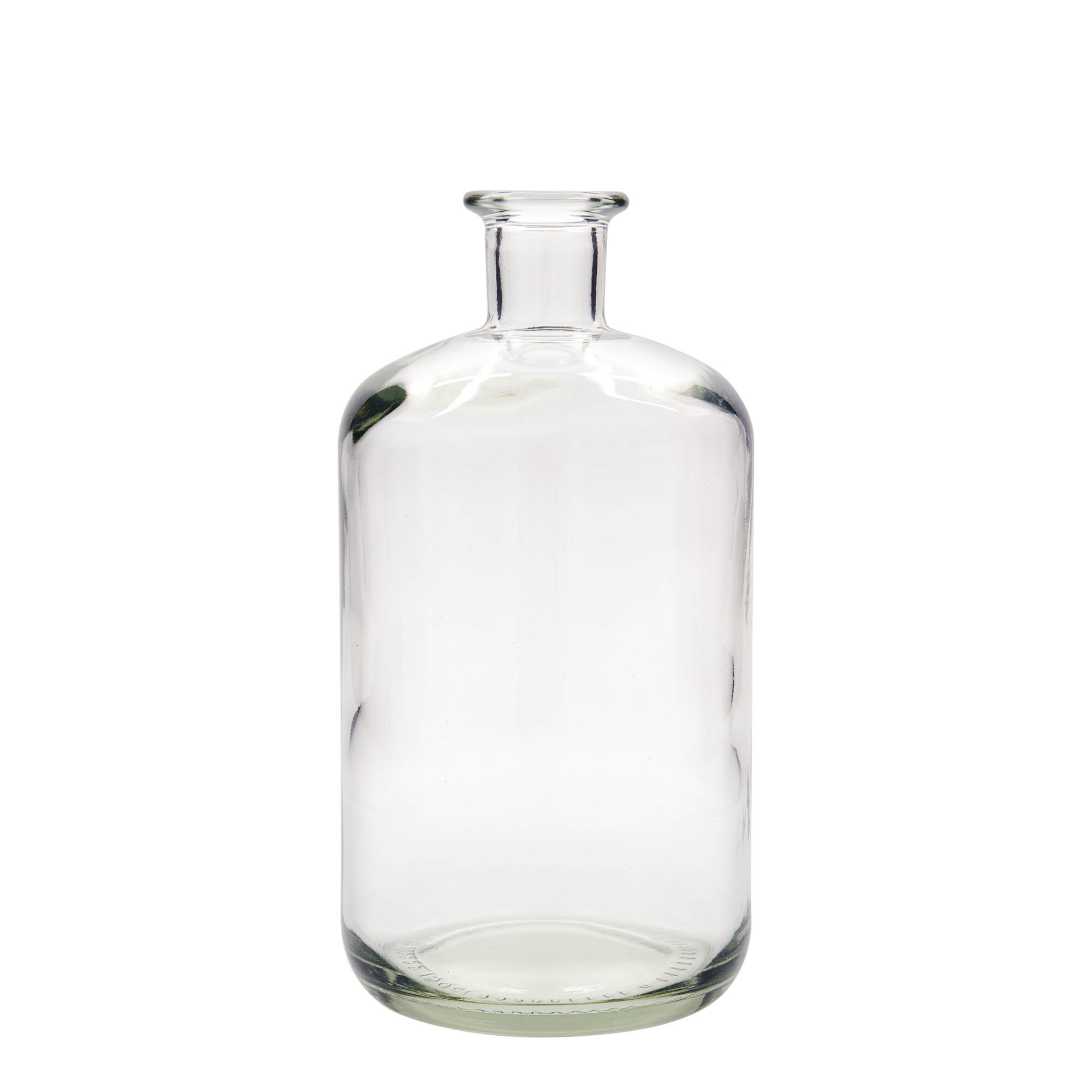 1.500 ml stikla pudele aptiekāram, atvere: korķis 1.500 ml stikla pudele aptiekāram, atvere: korķis