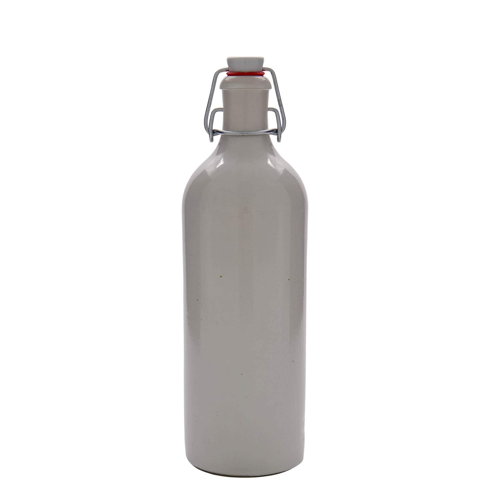 750 ml māla krūze, keramikas, balta, atvere: ar aizdari ar stīpiņu