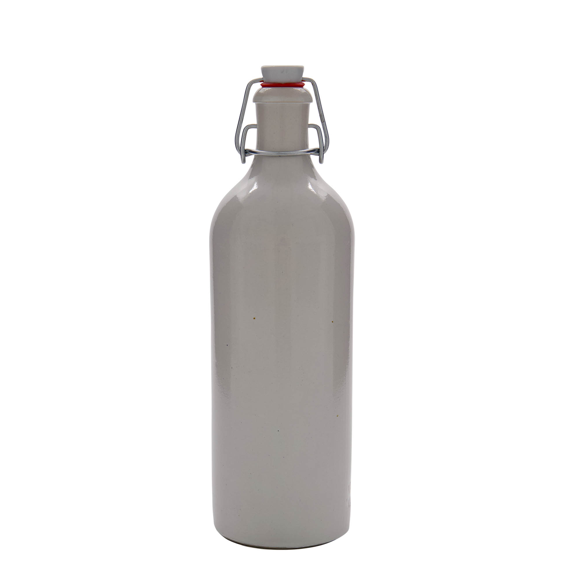 750 ml māla krūze, keramikas, balta, atvere: ar aizdari ar stīpiņu