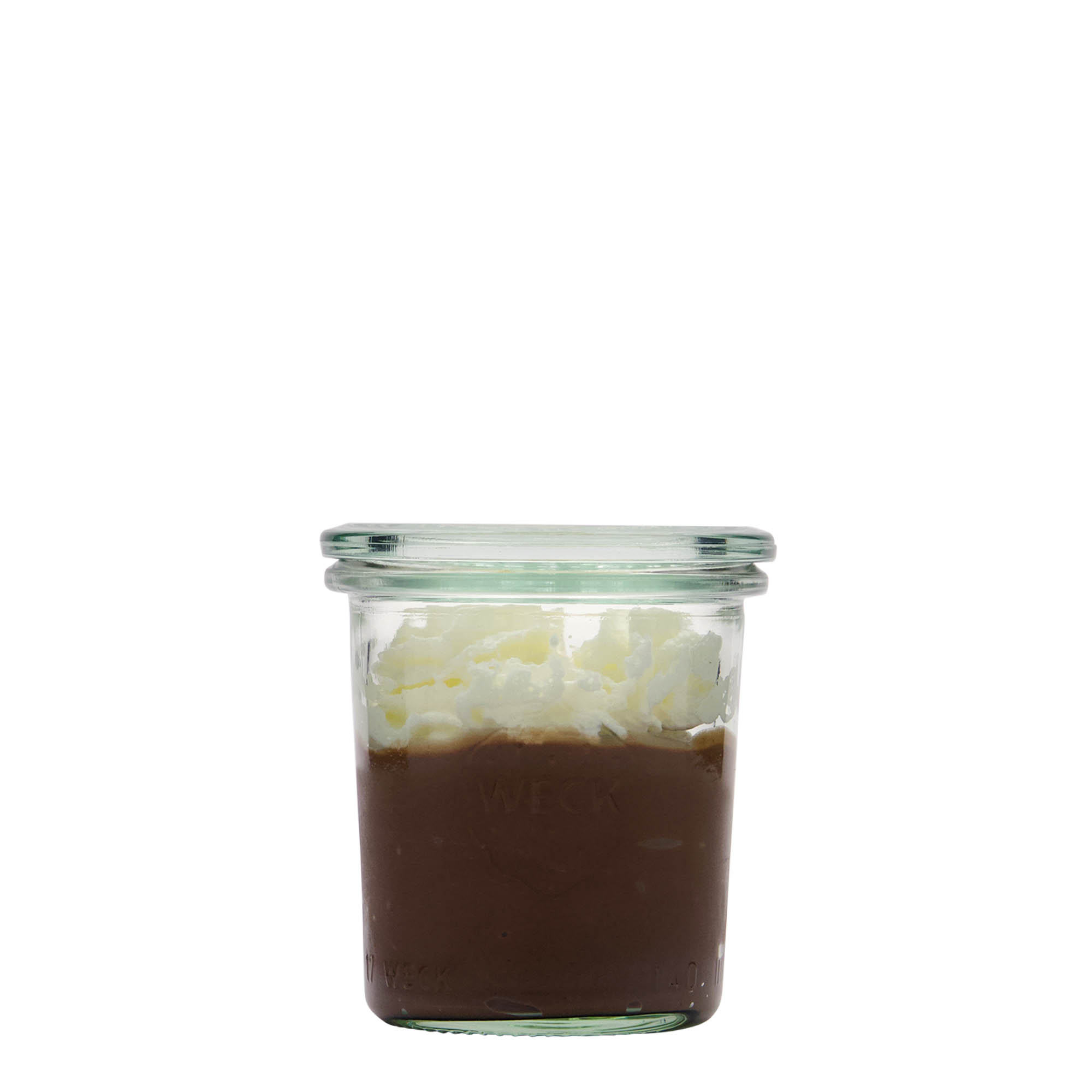 140 ml WECK krūzīte ar plakanu dibenu, atvere: apaļš malu gredzens 140 ml WECK krūzīte ar plakanu dibenu, atvere: apaļš malu gredzens