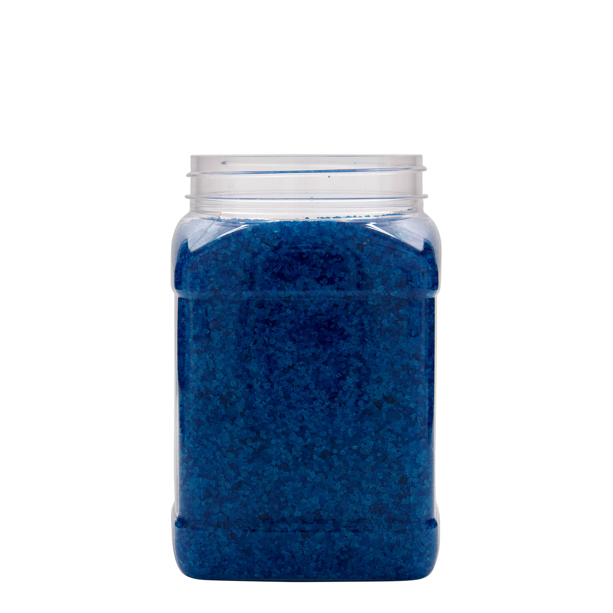 1.500 ml PET bundža 'Dana', kvadrātveida, plastmasa, atvere: 100/400