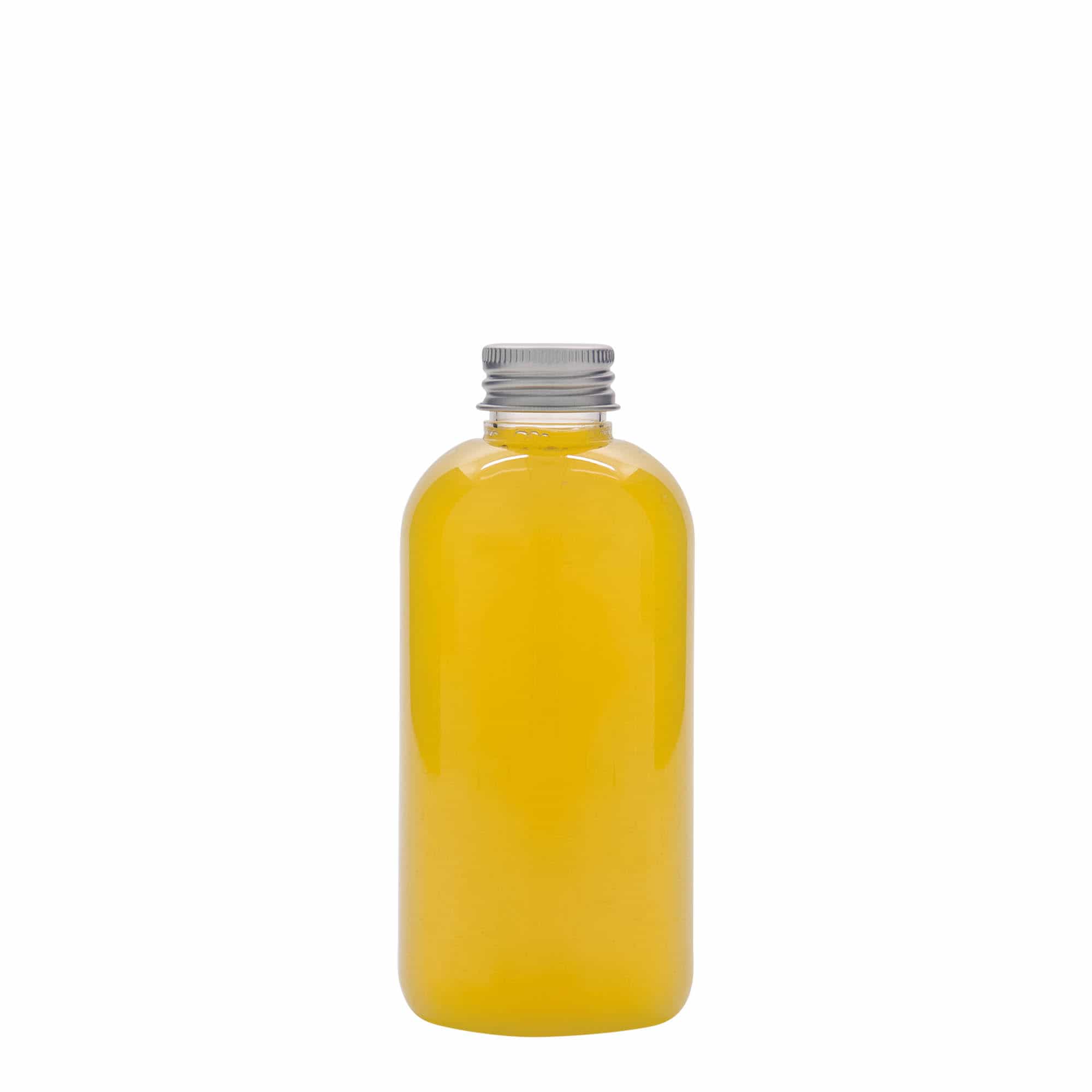 200 ml PET pudele 'Boston', plastmasas, aizdare: 24/410