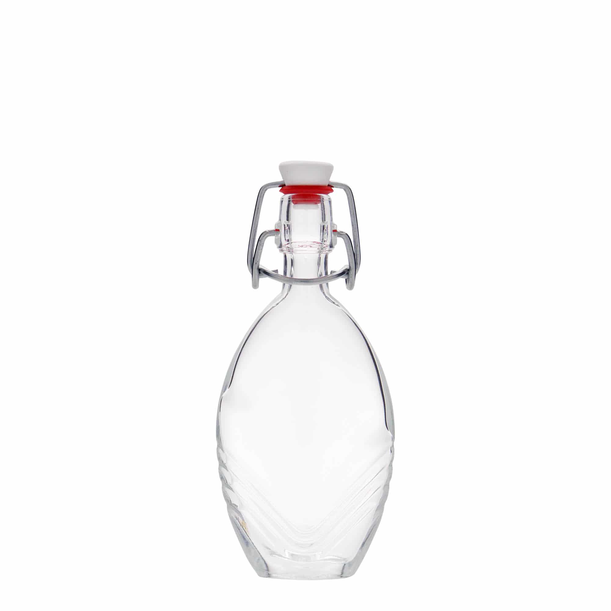 40 ml stikla pudele 'Florence', ovāla, atvere: aizsprieda aizvērums