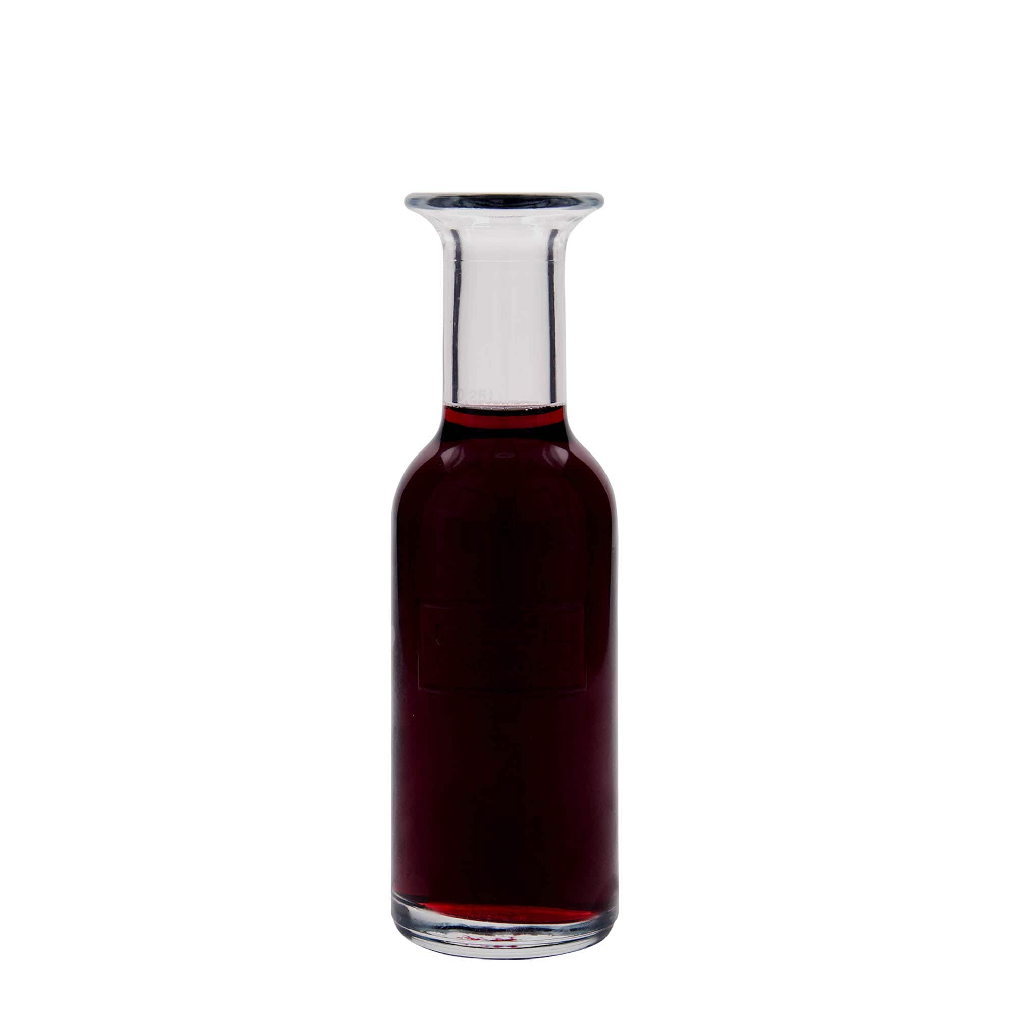 250 ml stikla pudele 'Optima Fine Wine', atvere: korķis