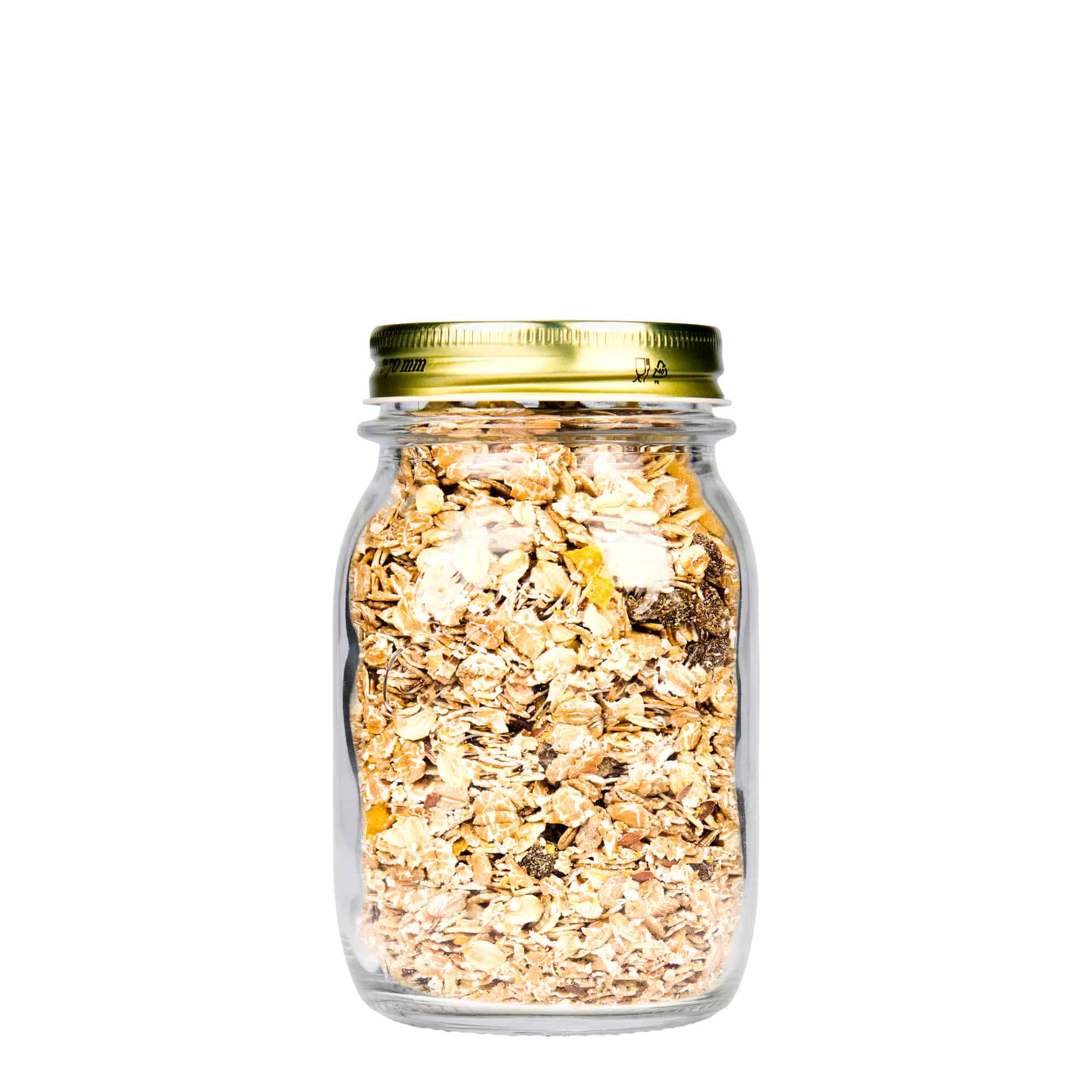 500 ml stikls 'Quattro Stagioni', atvere: skrūvējams vāciņš