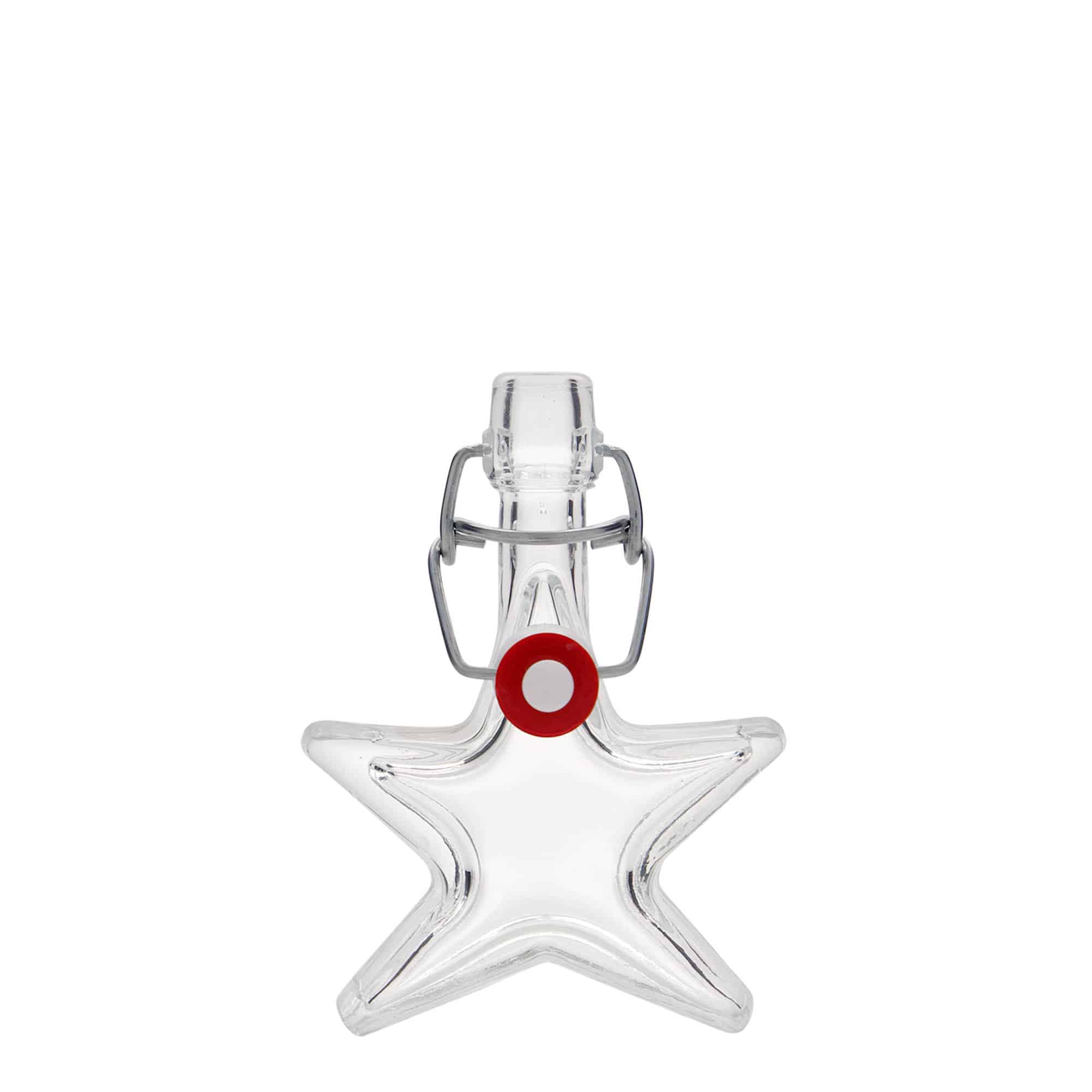 40 ml stikla pudele 'Zvaigzne', atvere: aizbāžņa aizdare