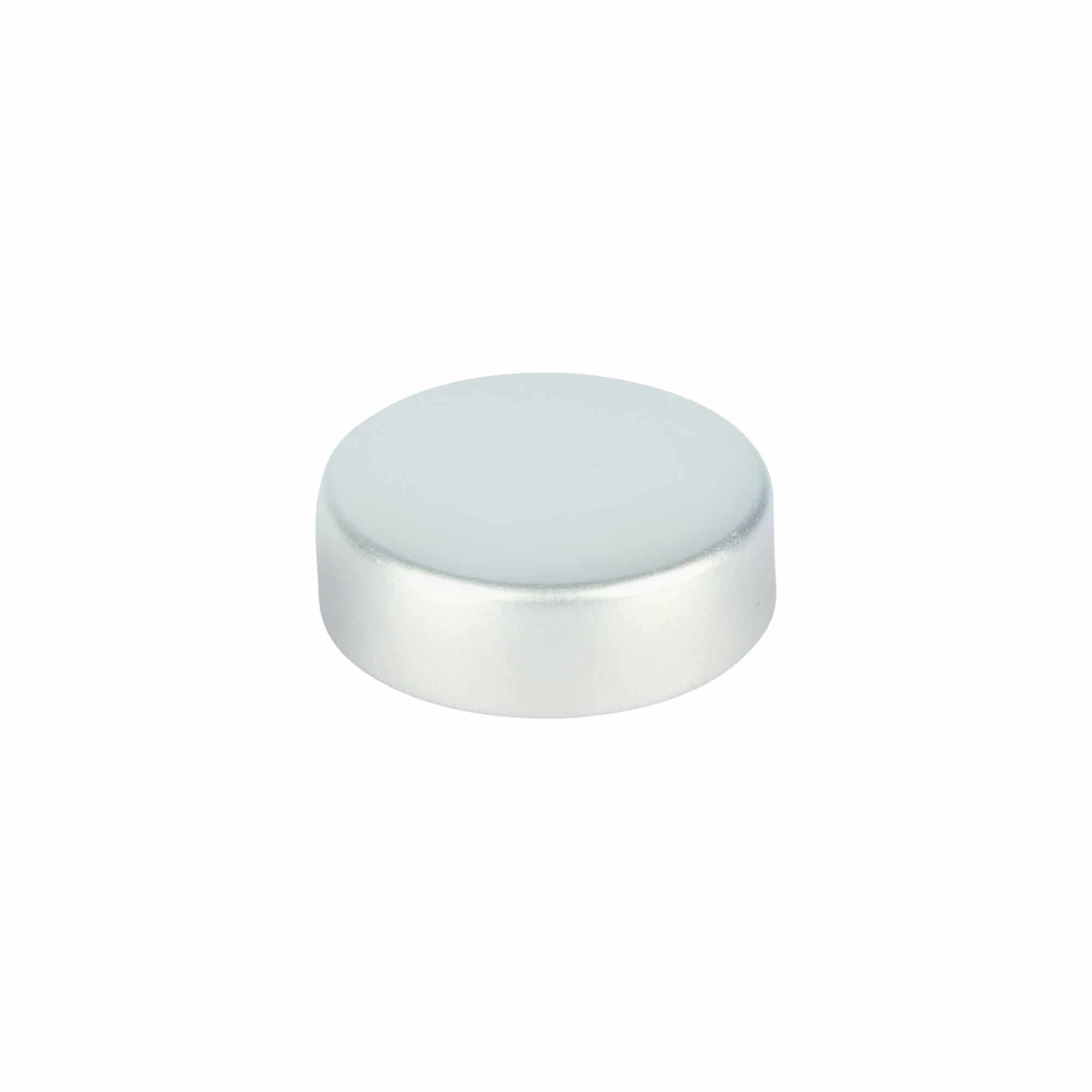 Skrūvējams vāciņš, metāls, sudraba krāsā, priekš atveres: GPI 33/400