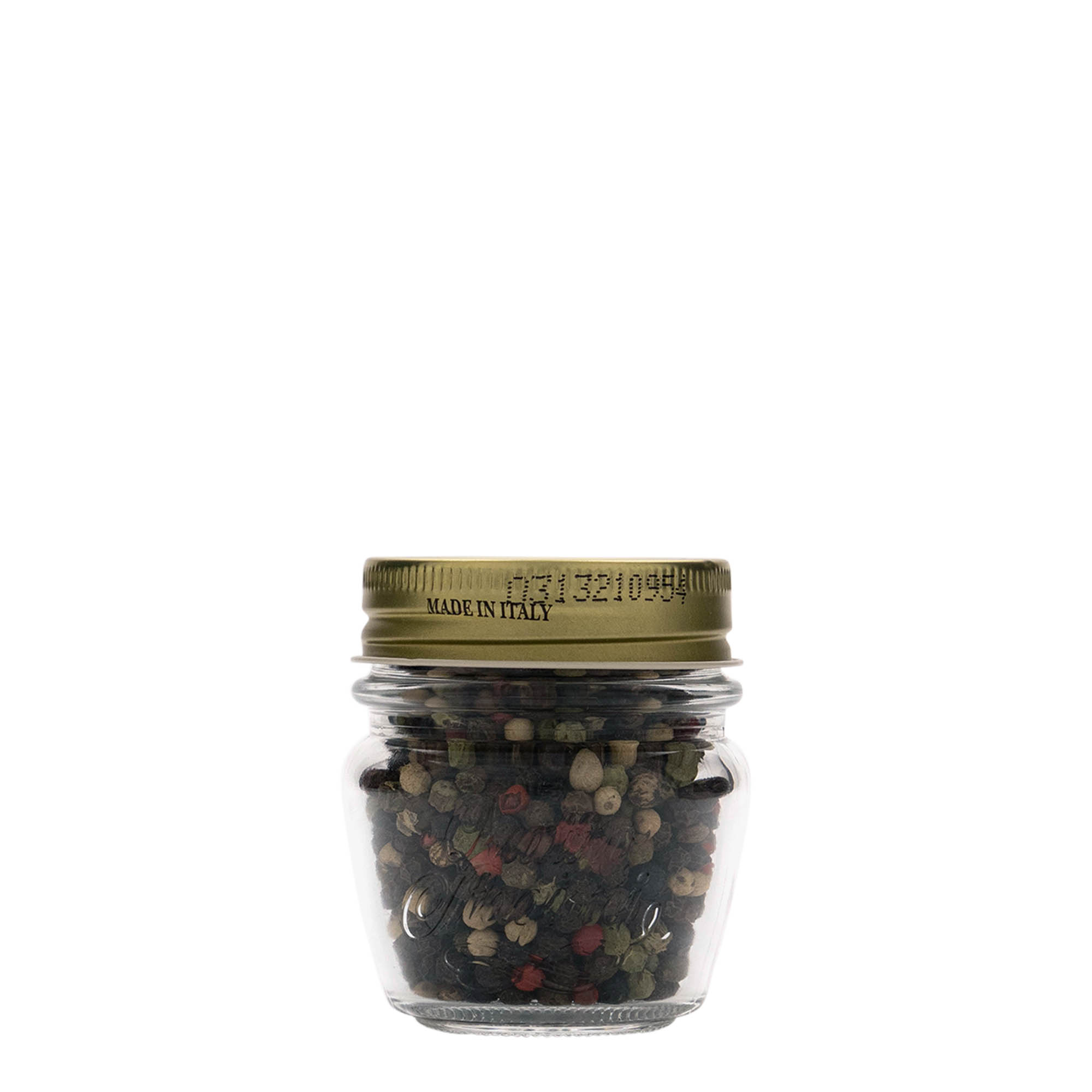80 ml rotaslietu stikla trauks 'Quattro Stagioni', atvere: skrūvējams vāciņš 80 ml rotaslietu stikla trauks 'Quattro Stagioni', atvere: skrūvējams vāciņš