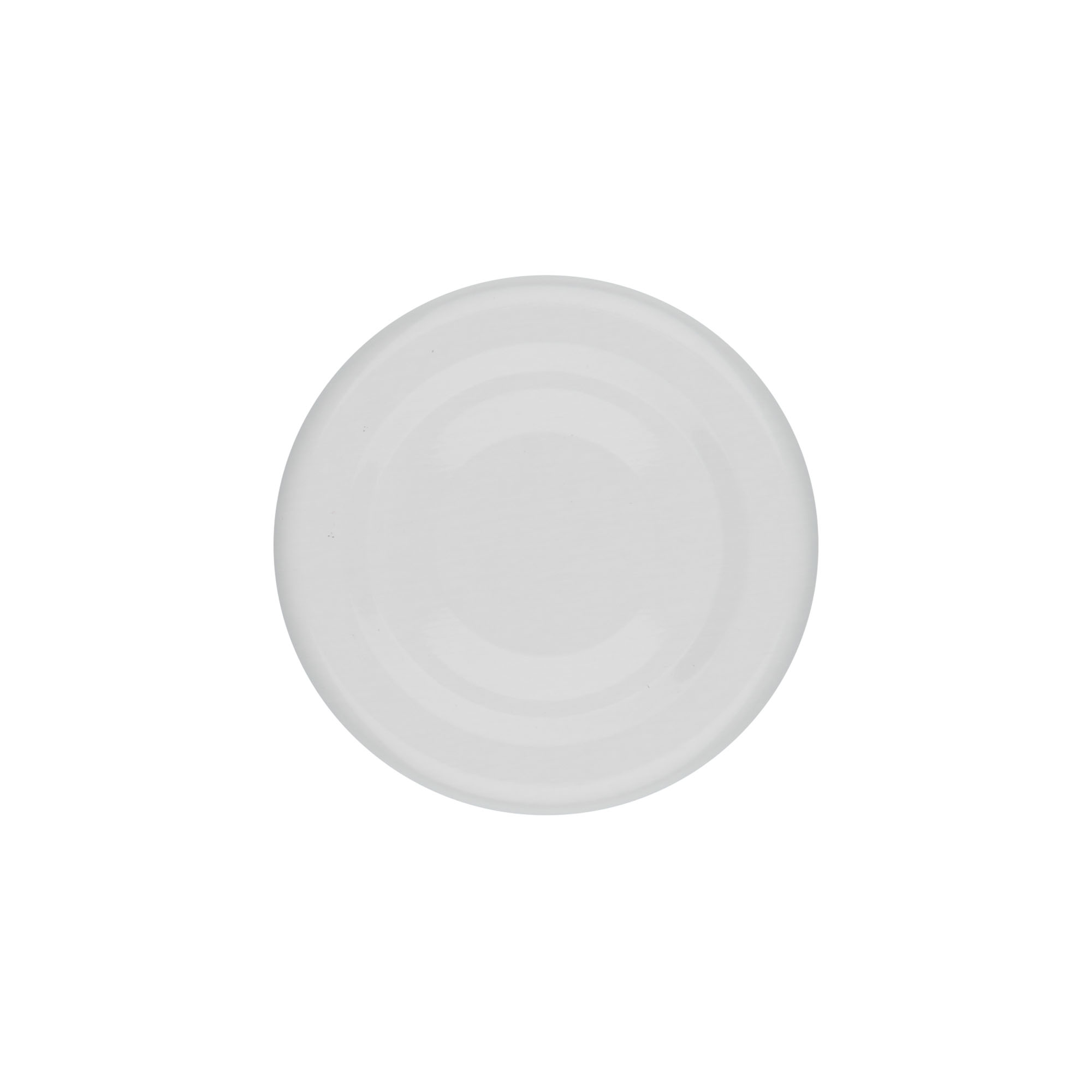 Twist-Off vāciņš, balta skārda, balts, priekš atveres: TO 43