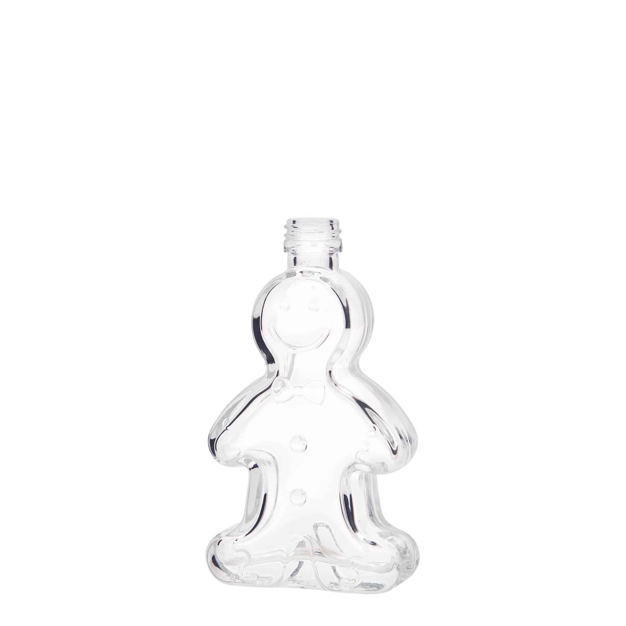 50 ml stikla pudele 'Piparkūku vīrs', atvere: PP 18