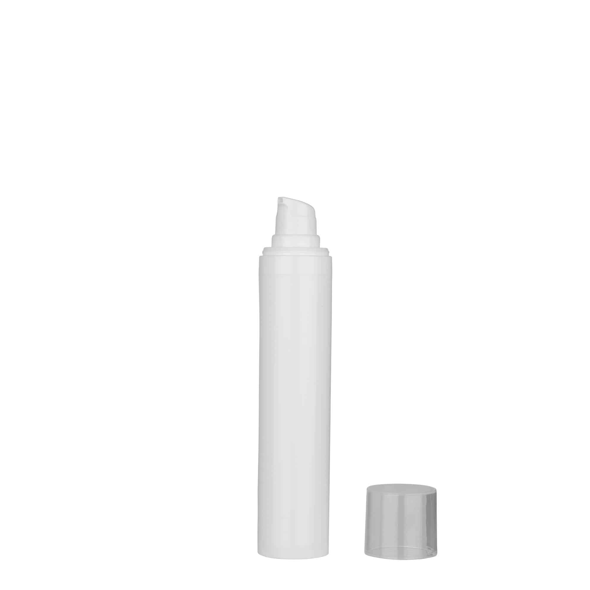50 ml bezgaisa dozators 'Micro', PP plastmasa, balts