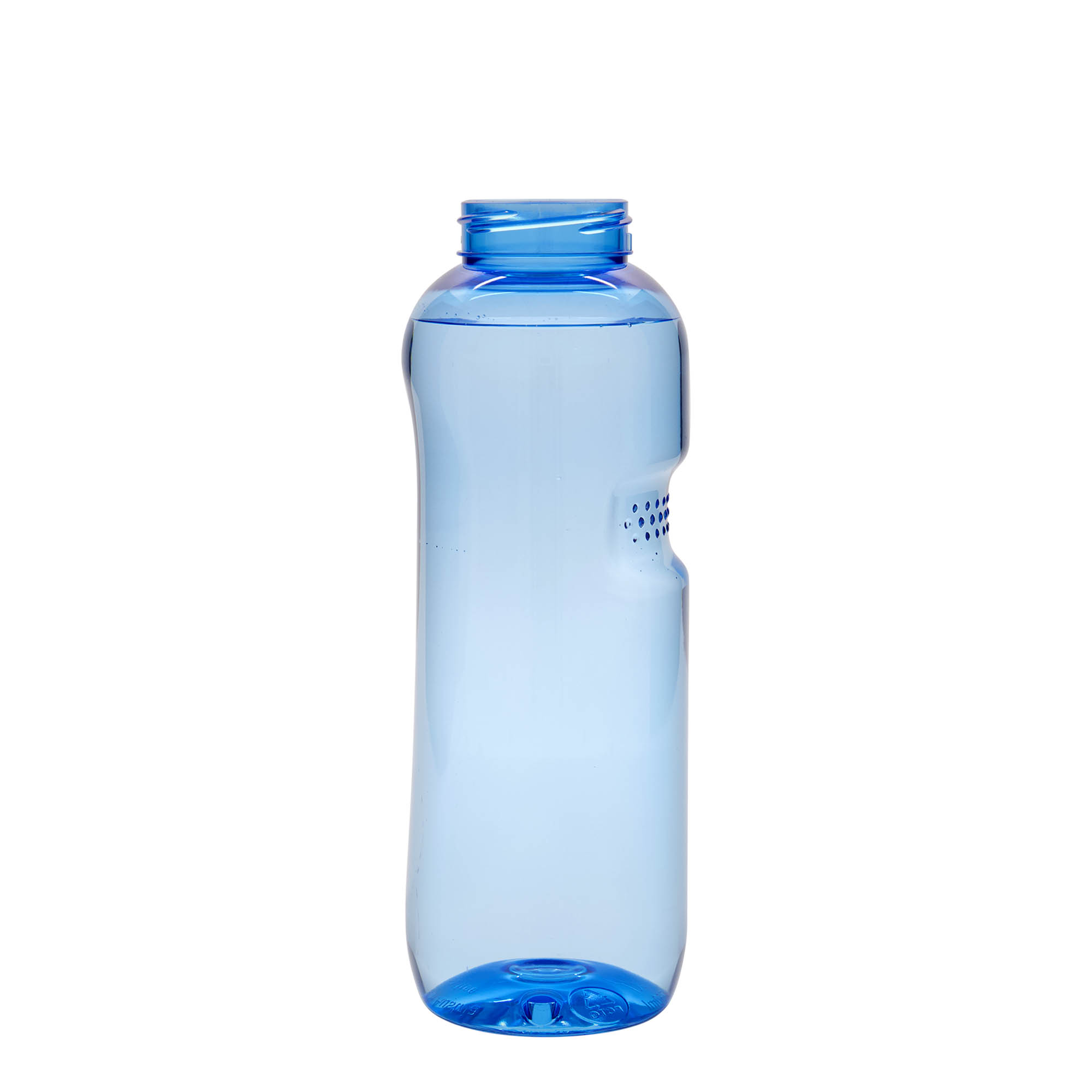 750 ml PET dzeramā pudele 'Kavodrink', plastmasa, zila