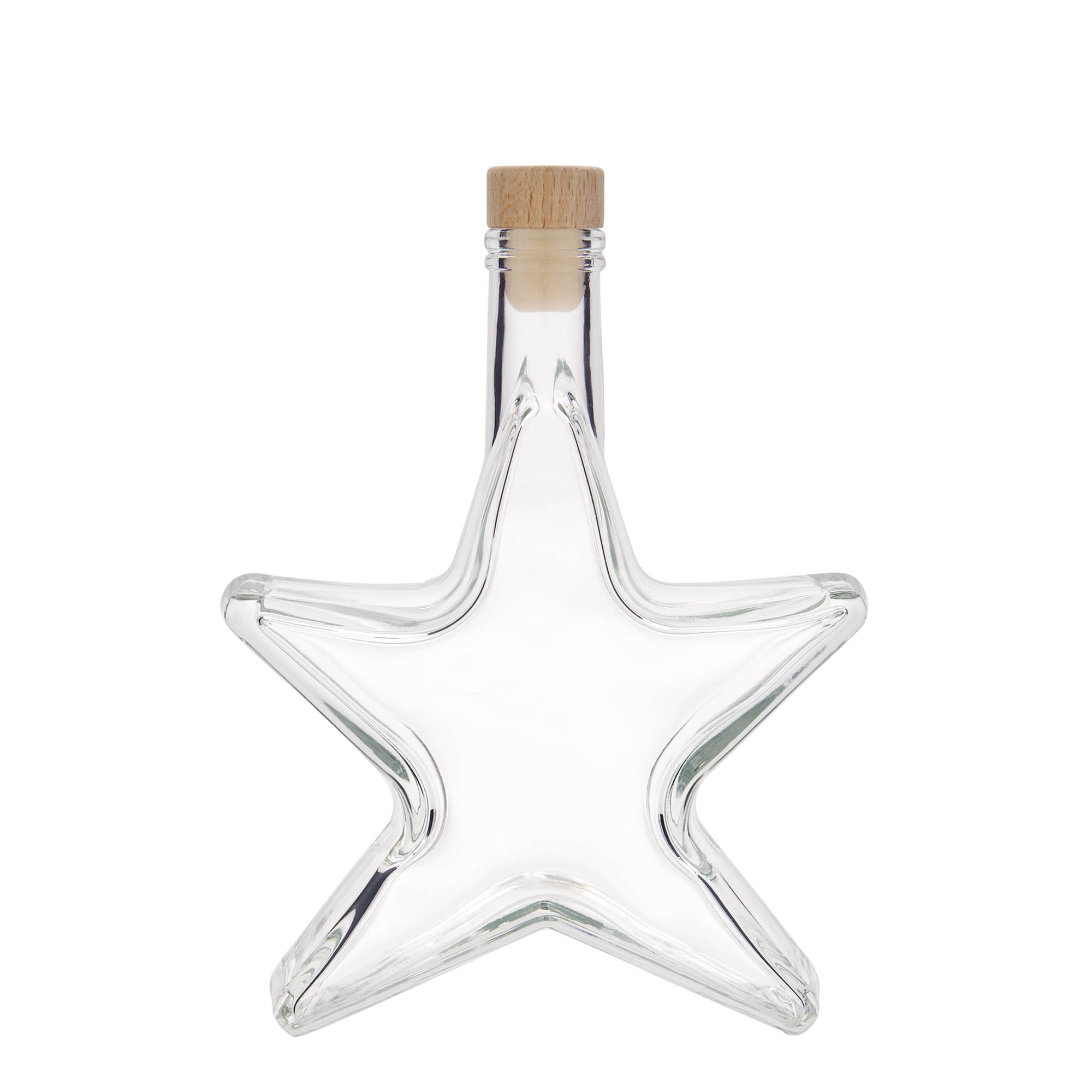 350 ml stikla pudele 'Zvaigzne', atvere: korķis 350 ml stikla pudele 'Zvaigzne', atvere: korķis