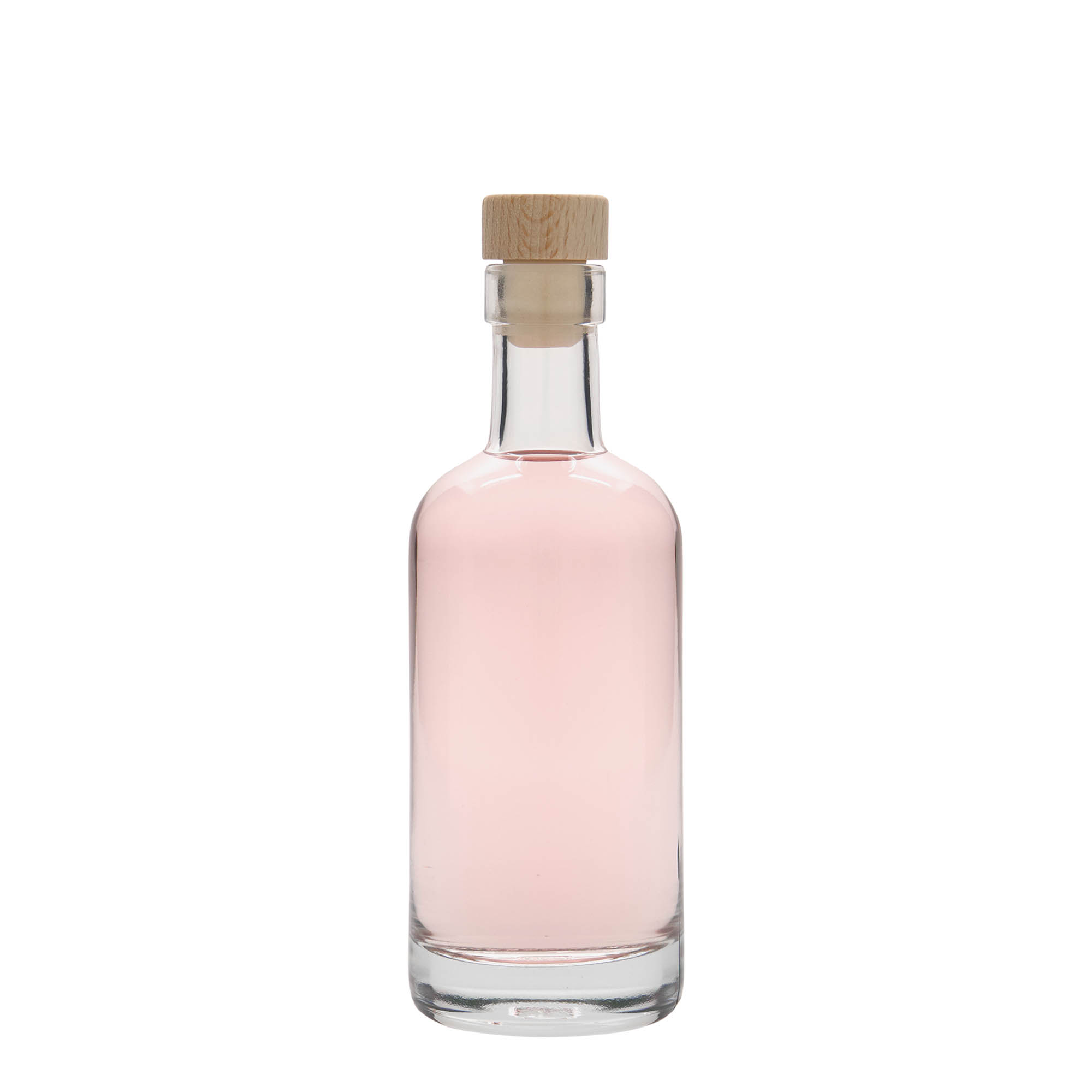 250 ml stikla pudele 'Linea Uno', atvere: korķis