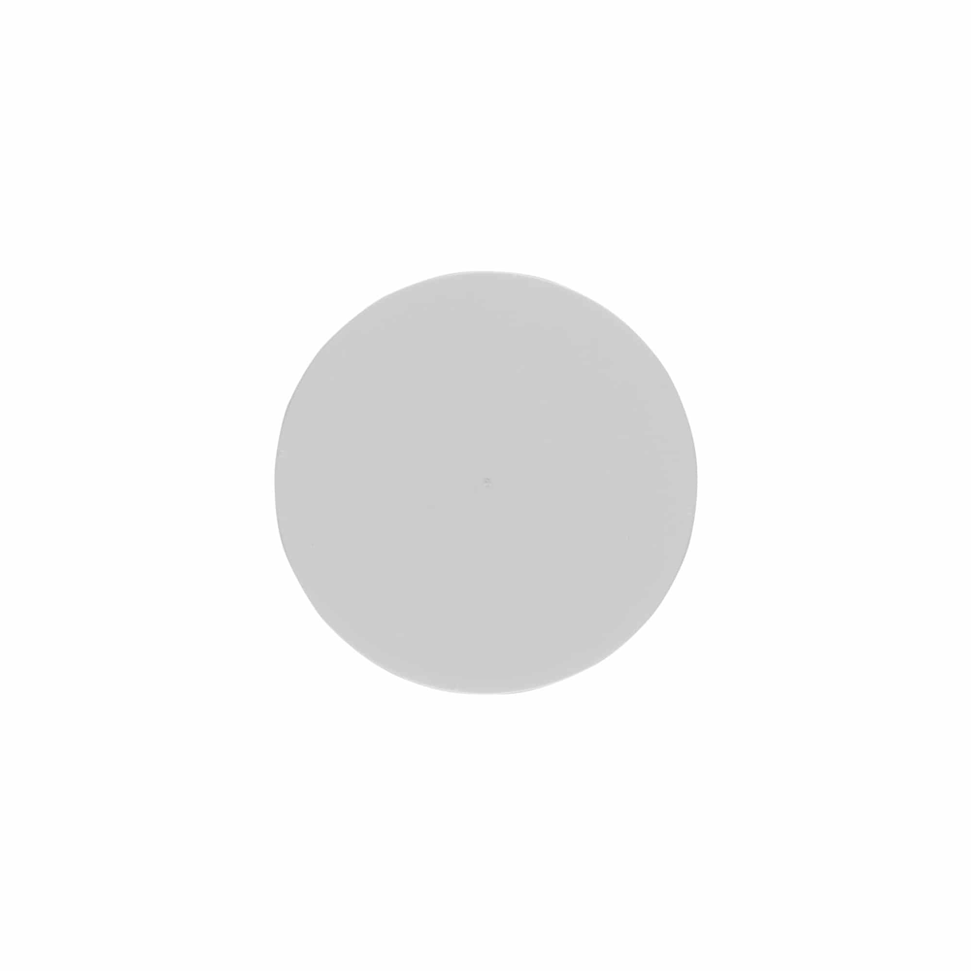 Pārklājuma disks 150 ml 'Bianca', PP plastmasa, balts
