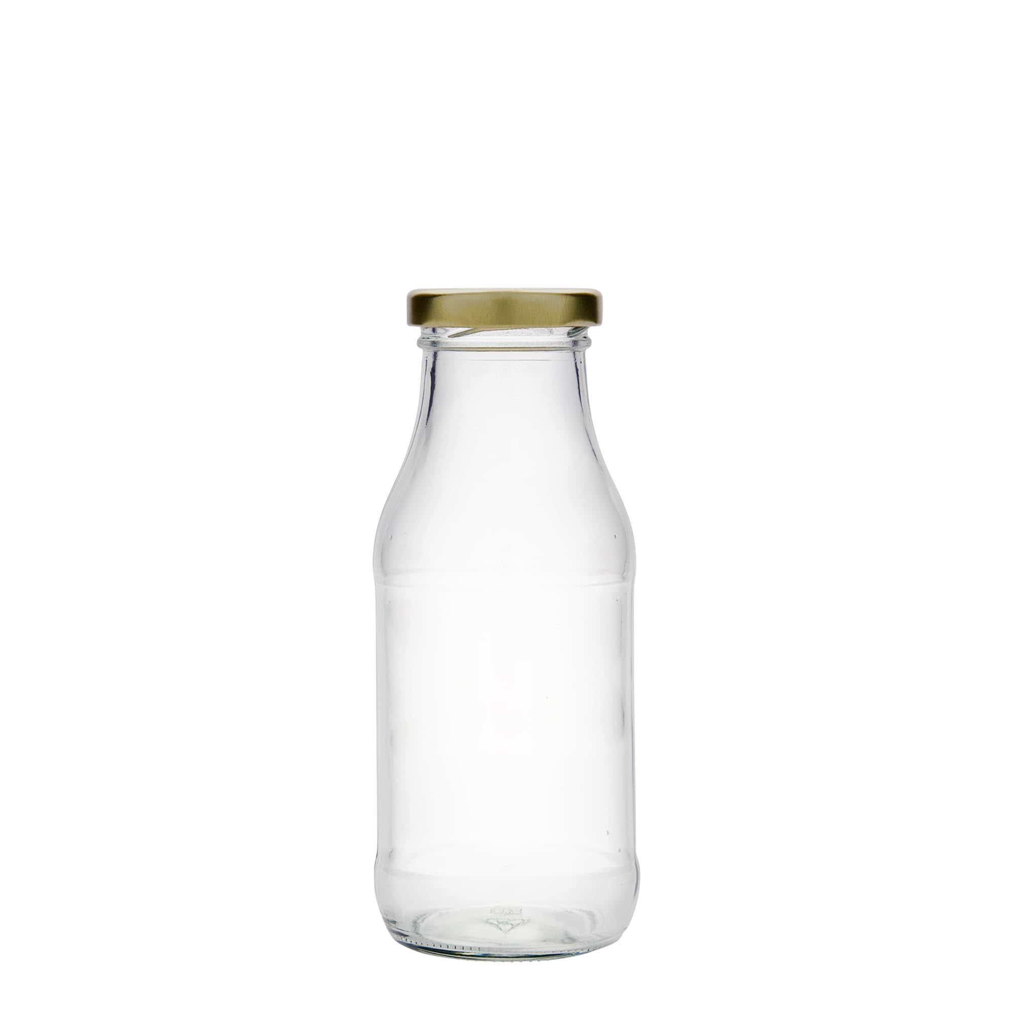 250 ml stikla pudele Tina, atvere: Twist-Off (TO 43)