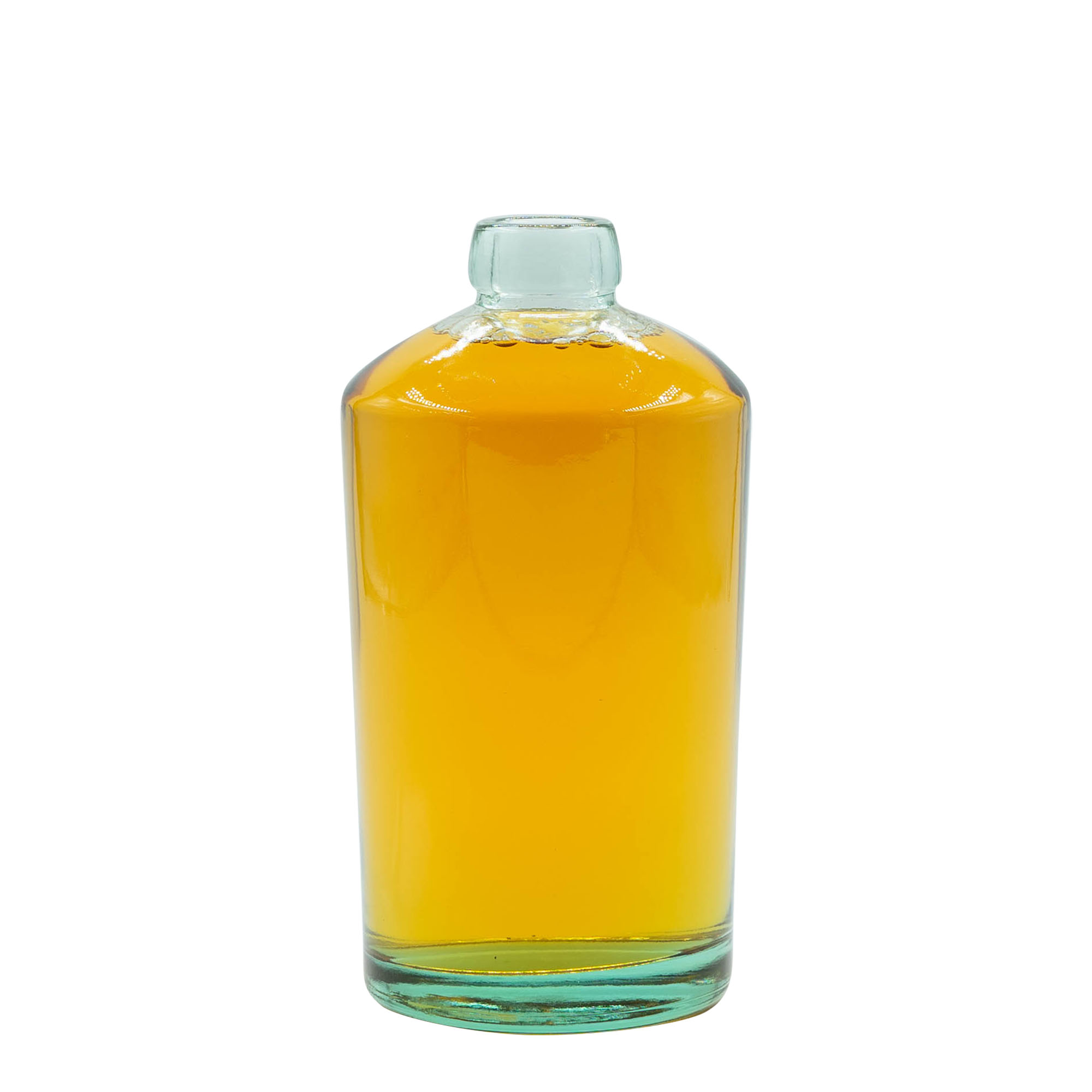 700 ml stikla pudele 'Barrel', atvere: korķis