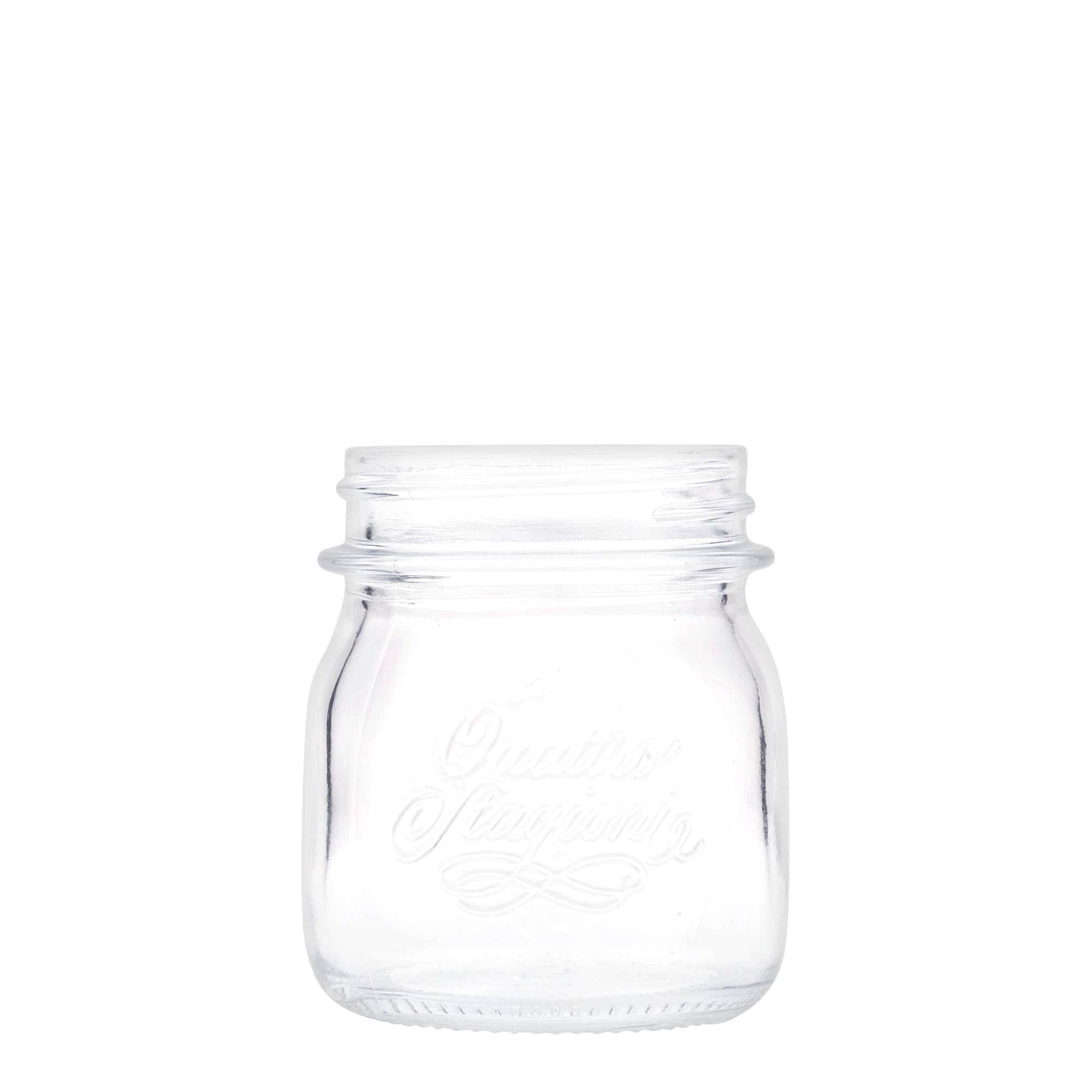 250 ml stikla burka 'Quattro Stagioni', atvere: skrūvējams vāciņš