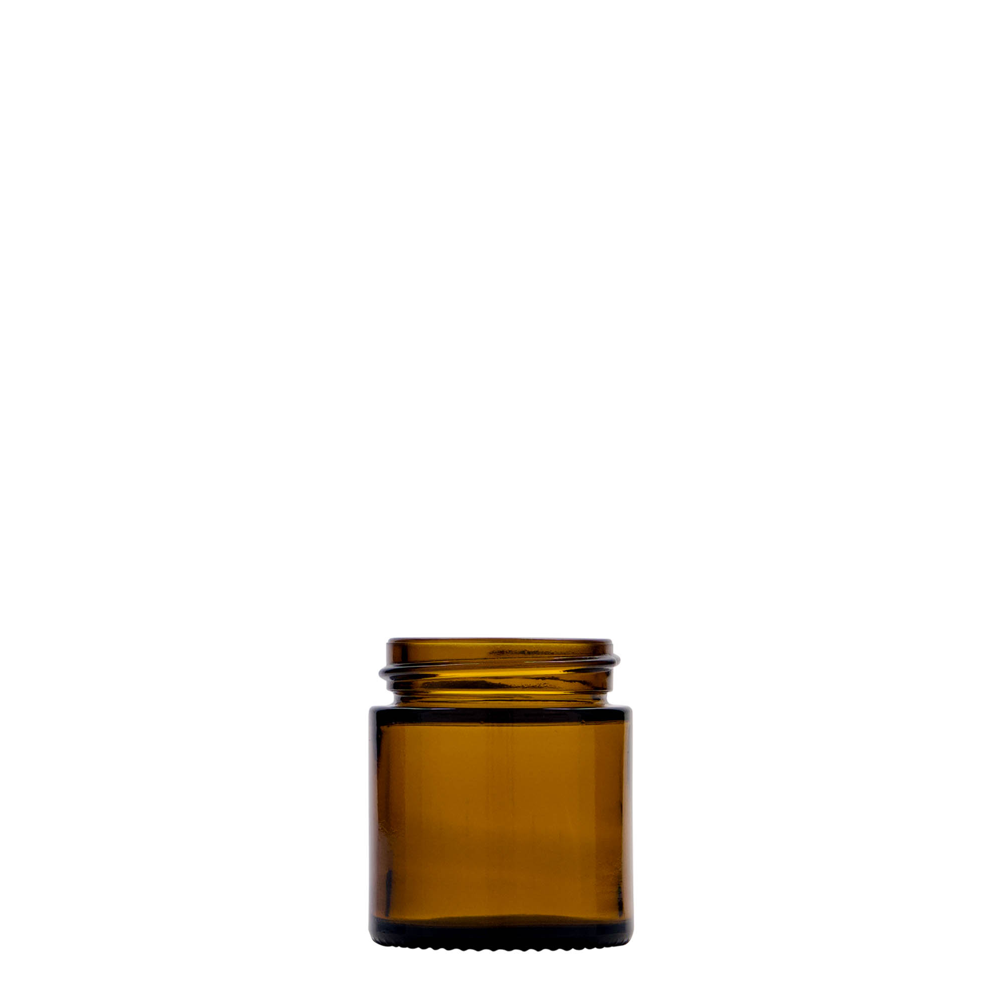 30 ml burciņa 'Brown Line', stikls, brūns, atvere: skrūvējams vāciņš