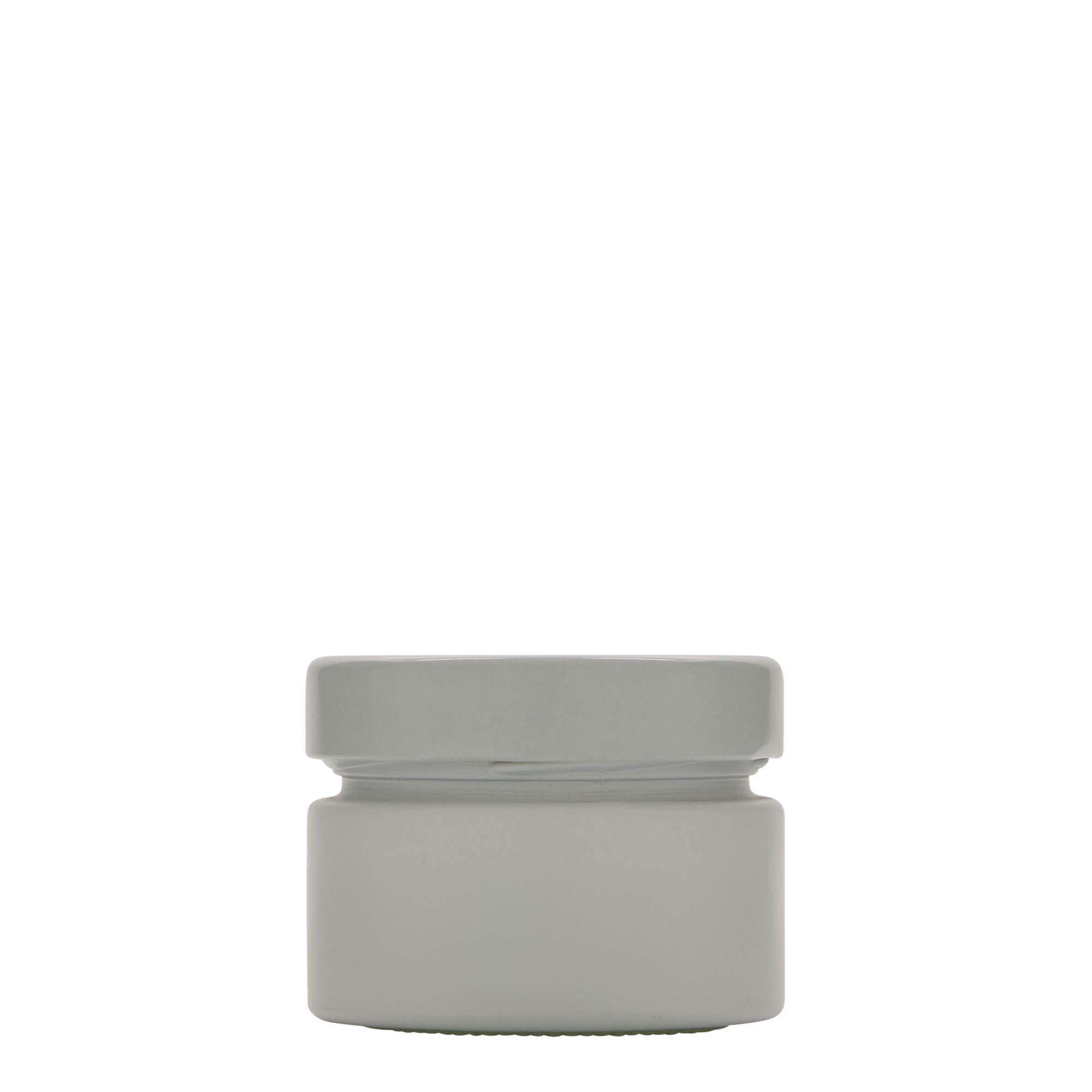 130 ml apaļais stikls 'Aurora', balts, atvere: Deep-Twist-Off (DTO 66)
