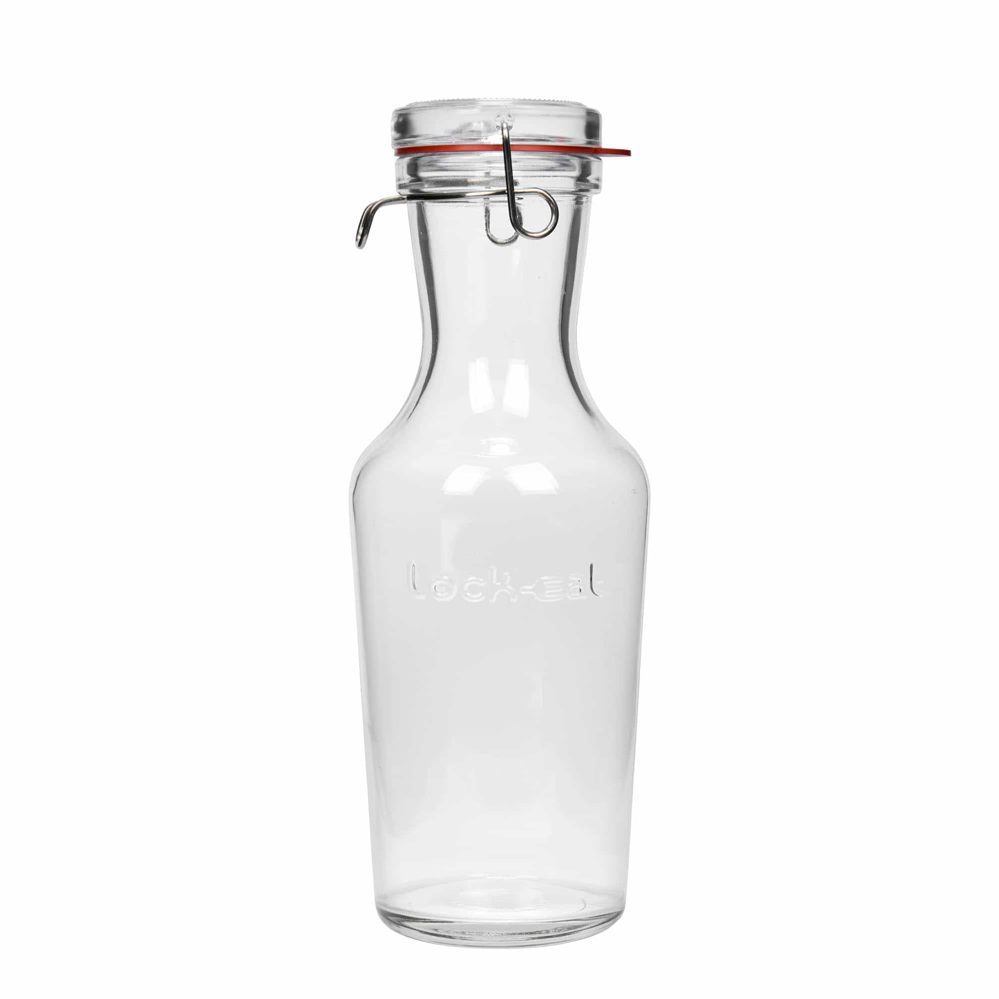 1000 ml stikla karafe 'Lock-Eat', aizdare: korķis ar stieples skavu 1000 ml stikla karafe 'Lock-Eat', aizdare: korķis ar stieples skavu