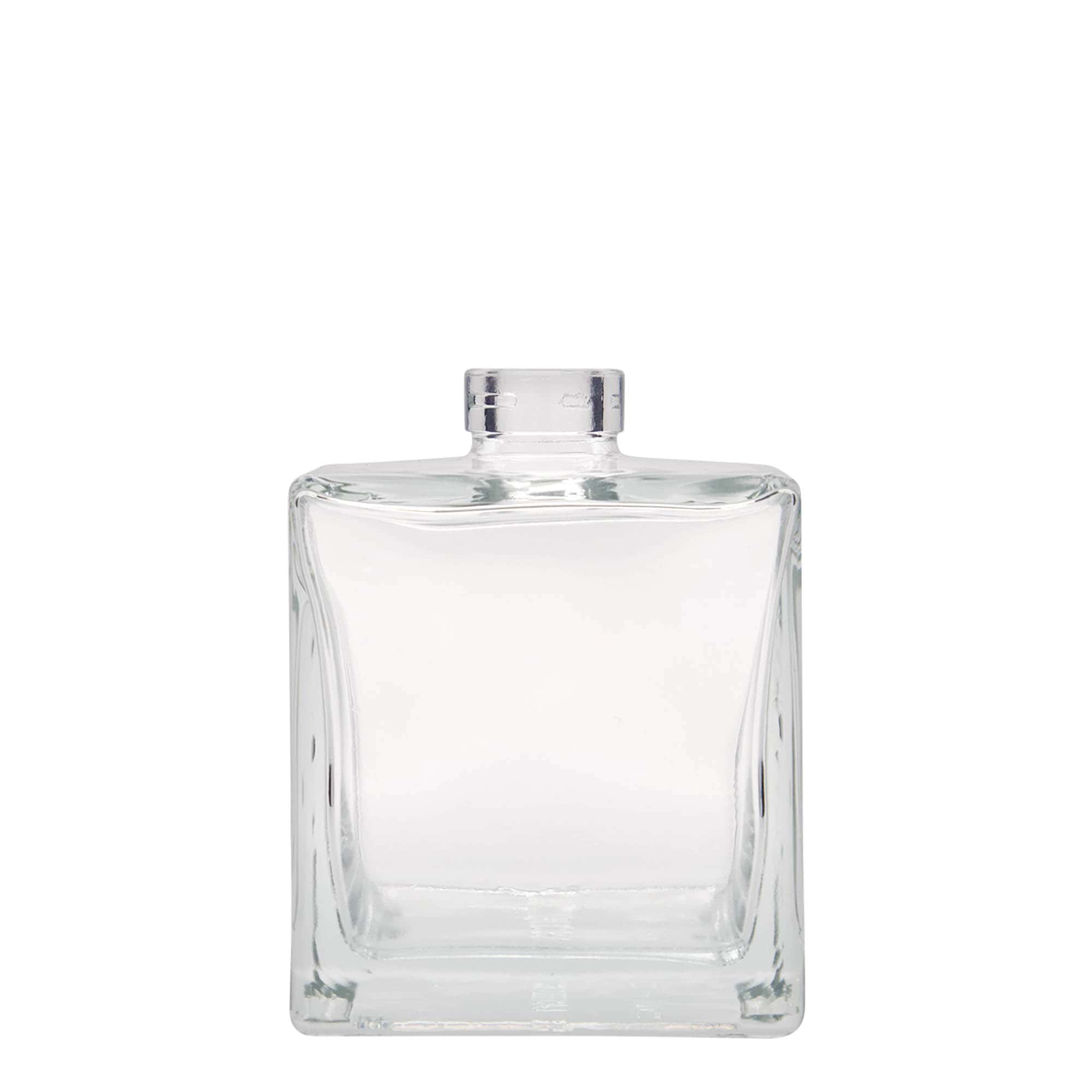 500 ml stikla pudele 'Cube', kvadrātiska, aizdare: korķis 500 ml stikla pudele 'Cube', kvadrātiska, aizdare: korķis