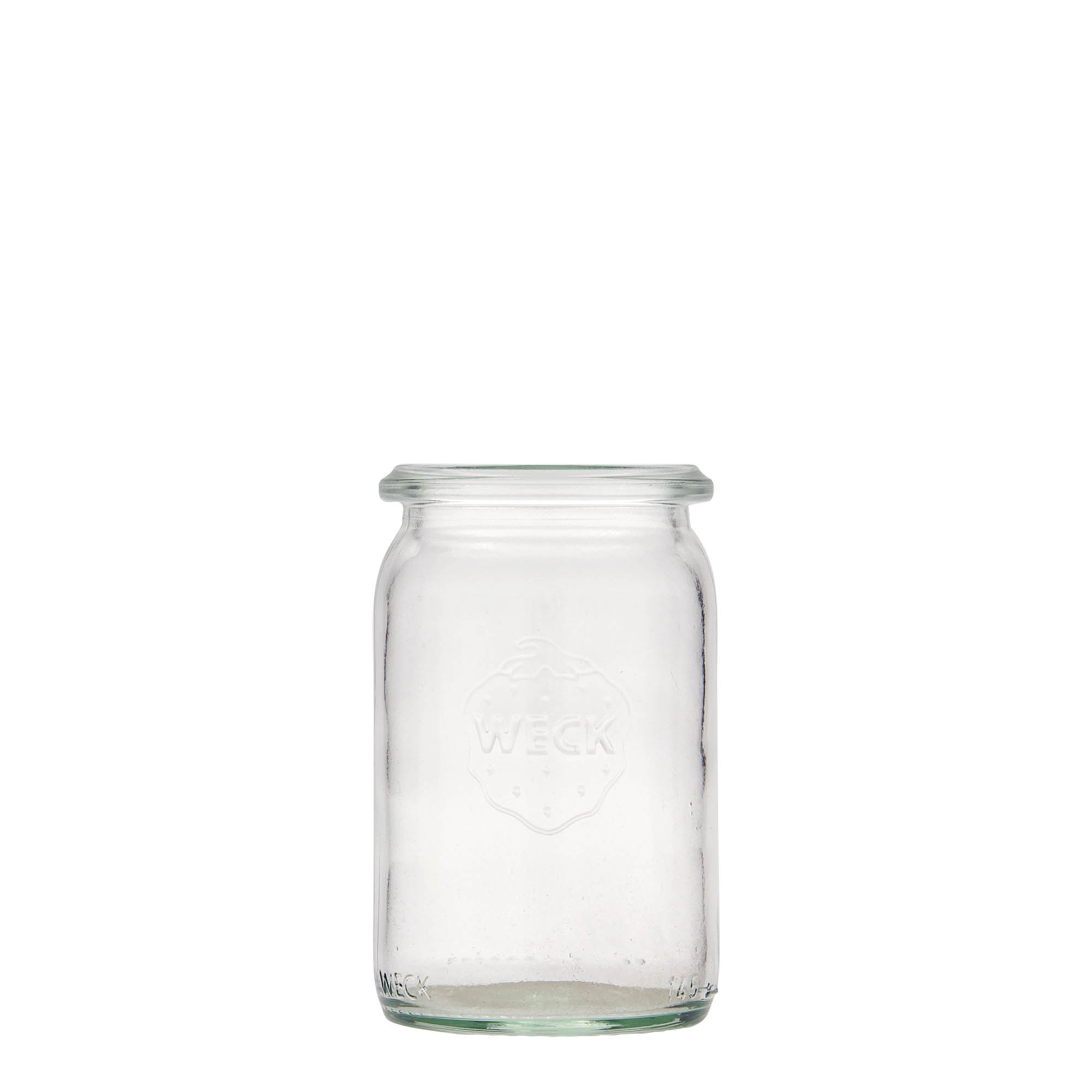 145 ml WECK cilindrveida stikls, atvere: apaļš malu gredzens 145 ml WECK cilindrveida stikls, atvere: apaļš malu gredzens