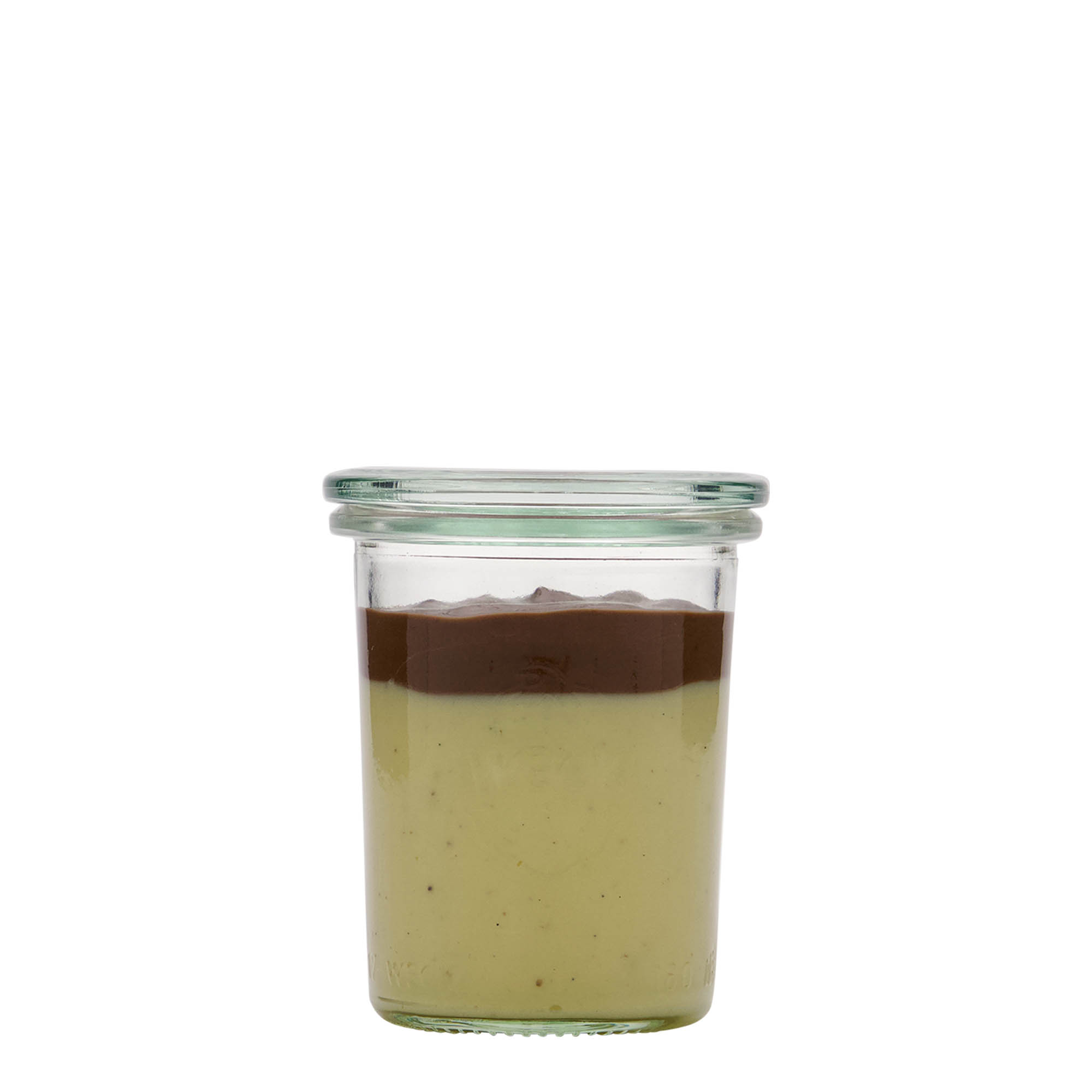 160 ml WECK kritiena burka, atvere: apaļš maliņš 160 ml WECK kritiena burka, atvere: apaļš maliņš