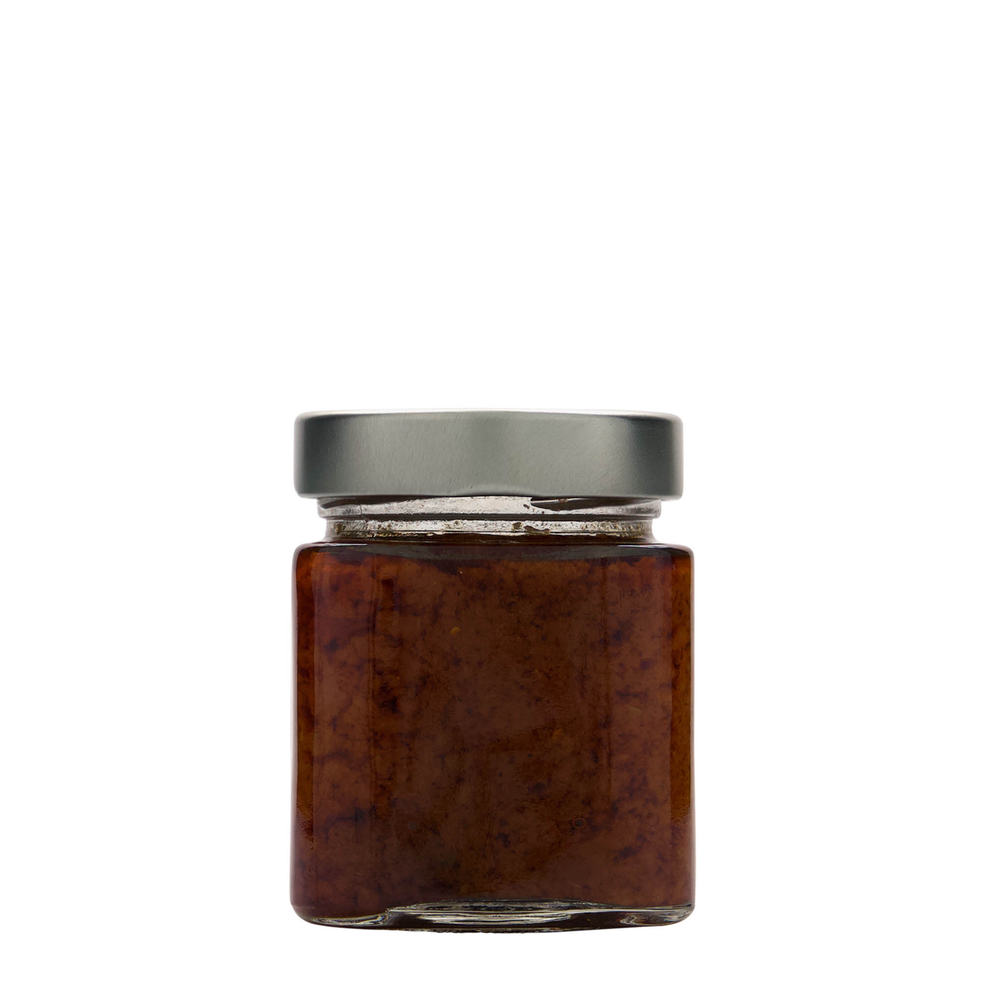 212 ml kvadrātveida stikla burka 'Ikarus', atvere: Deep-Twist-Off (DTO 63) 212 ml kvadrātveida stikla burka 'Ikarus', atvere: Deep-Twist-Off (DTO 63)