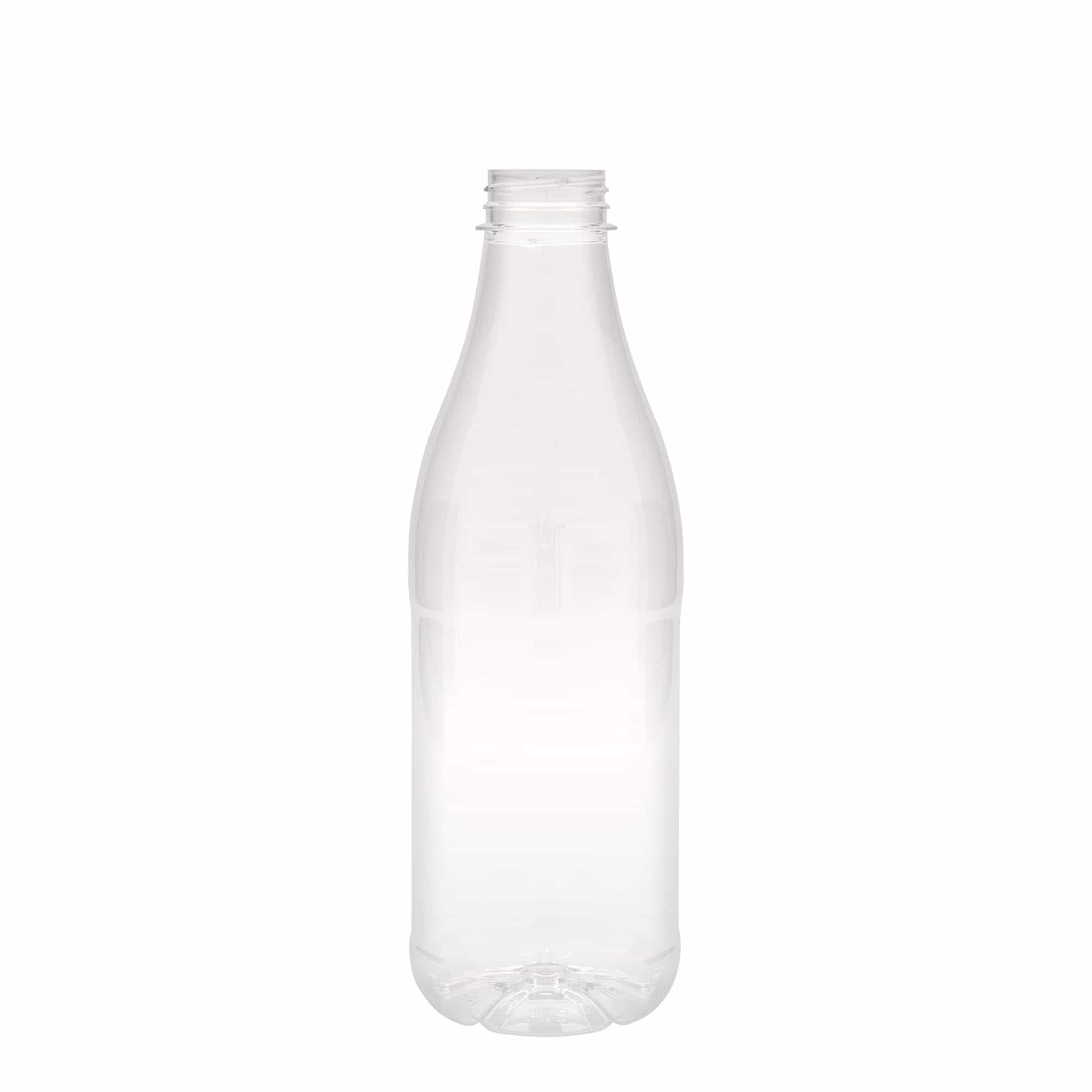 1000 ml PET pudele 'Milk and Juice', plastmasas, aizdare: 38 mm 1000 ml PET pudele 'Milk and Juice', plastmasas, aizdare: 38 mm