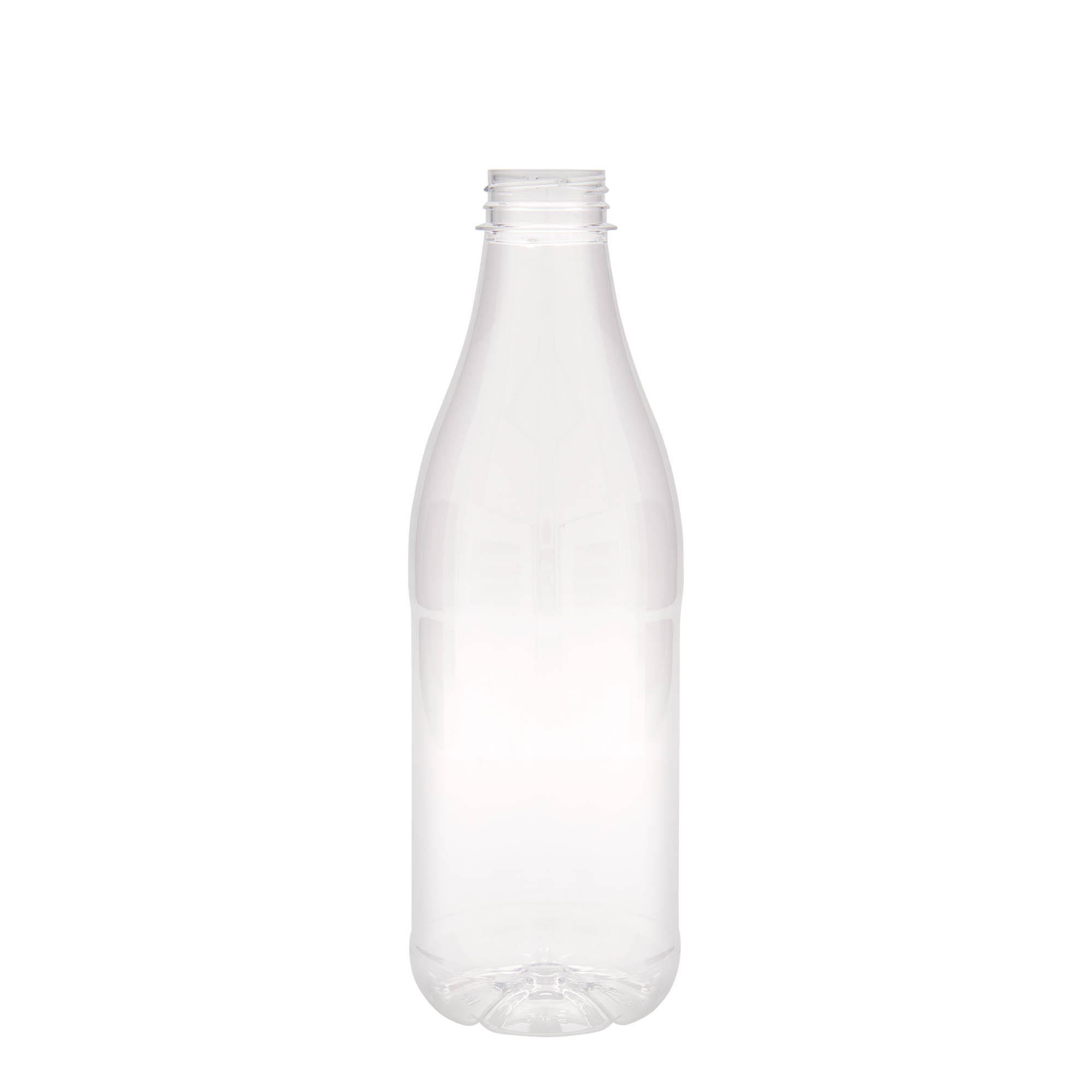 1 000 ml PET pudele 'Piens un sula', plastmasa, atvere: 38 mm