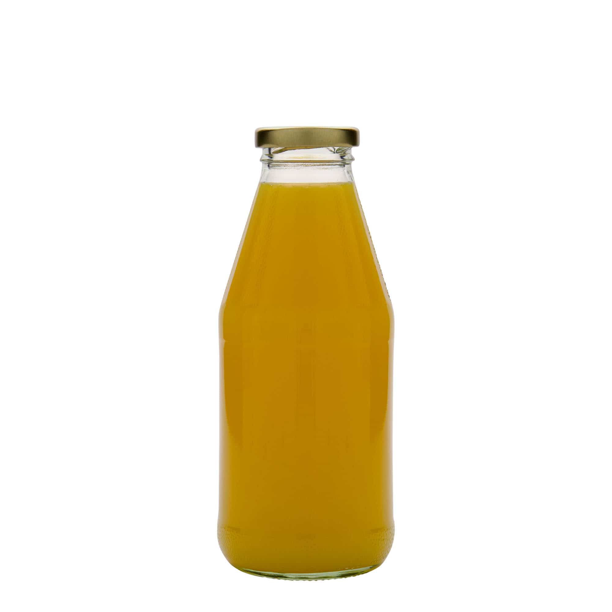 500 ml universāla pudele ar paplašinātu kakliņu, stikla, aizdare: Twist Off (TO 43)