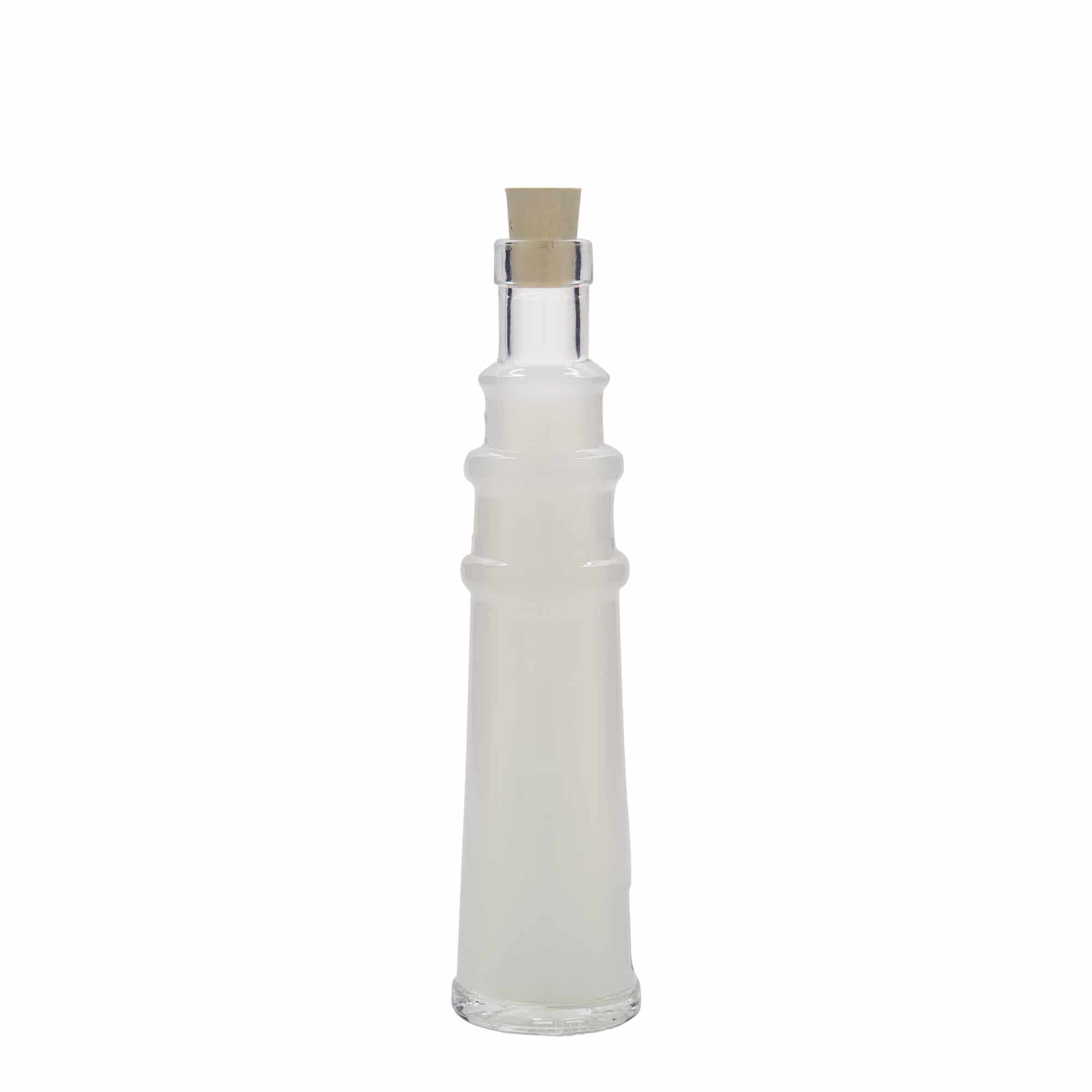 100 ml stikla pudele 'Bāka', aizdare: korķis