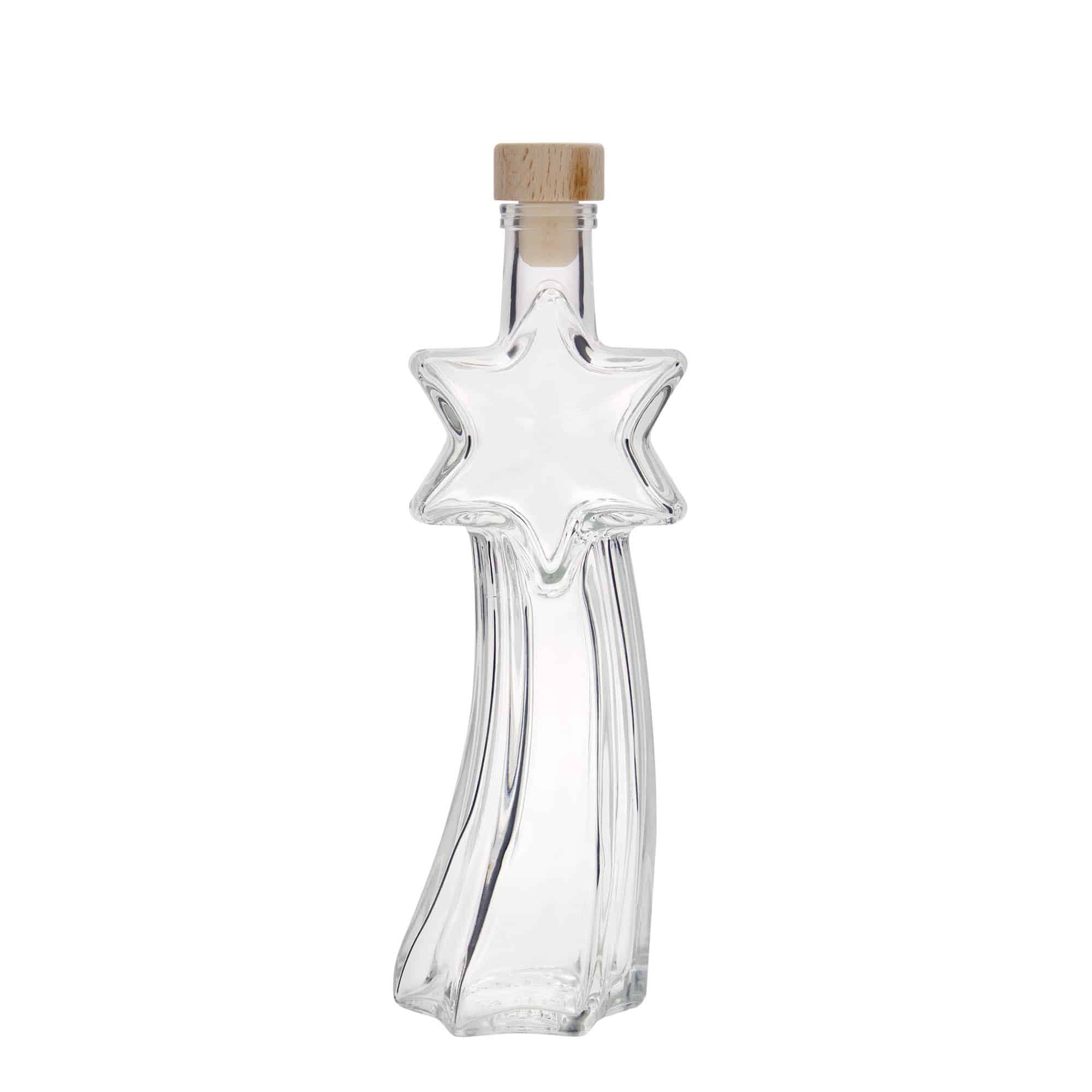 200 ml stikla pudele 'Zvaigžņu lietus', atvere: korķis